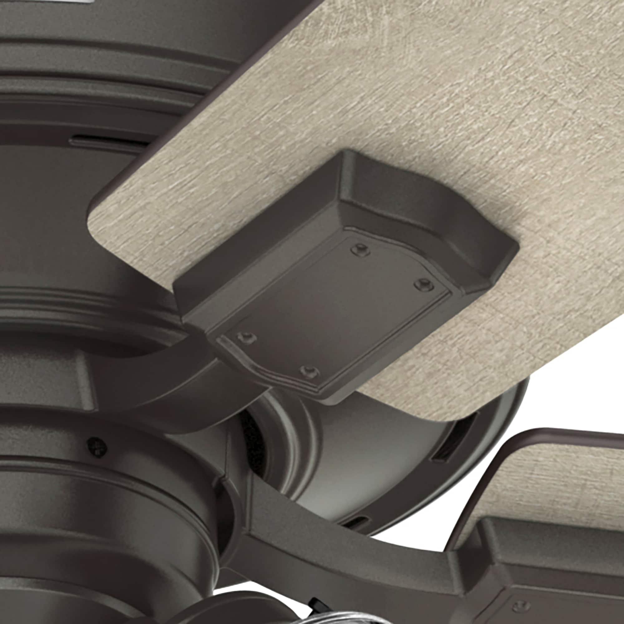 Crestfield 52" 5 - Blade Standard Ceiling Fan with Lights and Remote