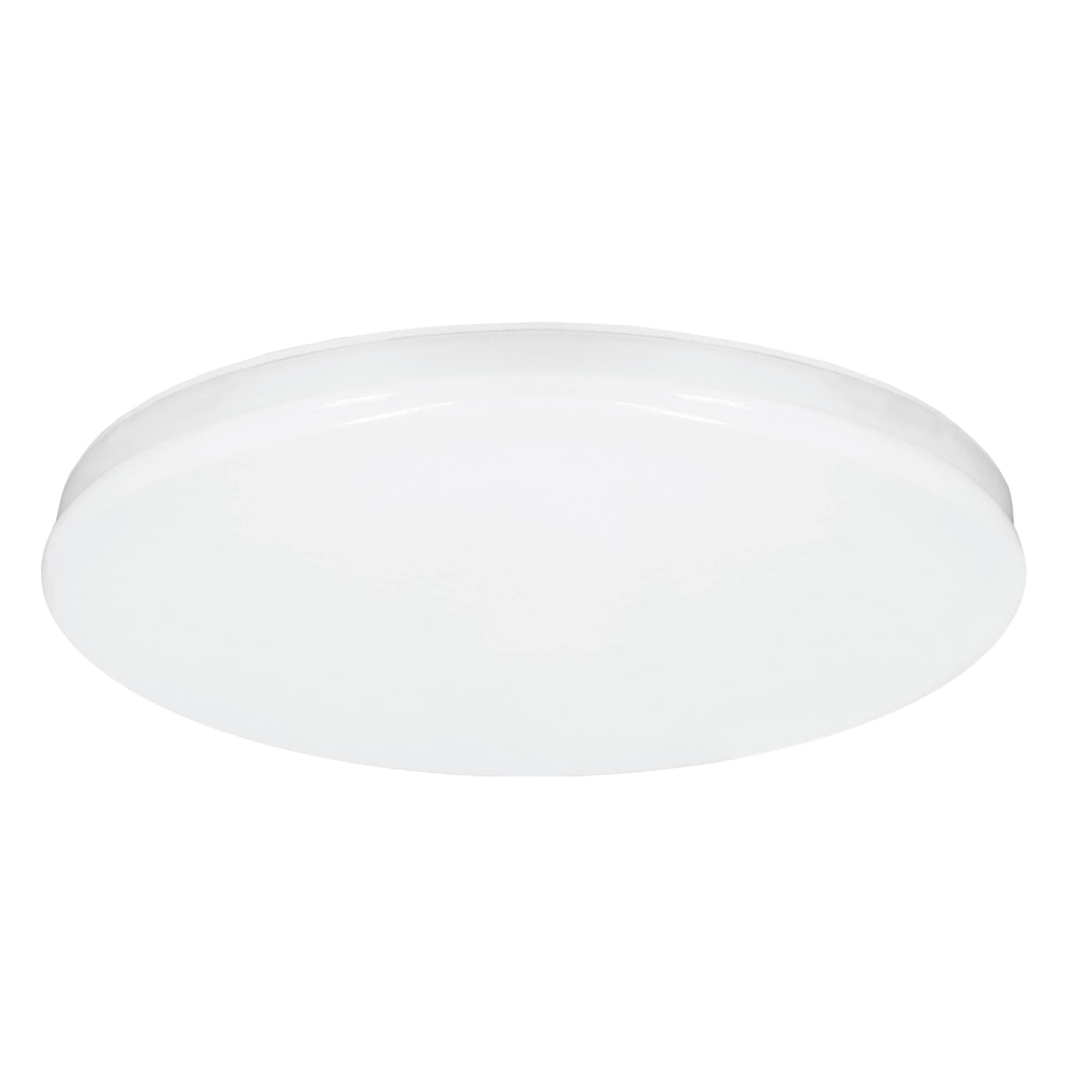 Maxxima 8 in. LED Round Trimless Disk Light, 5 CCT Flush Mount Ceiling Light Fixture