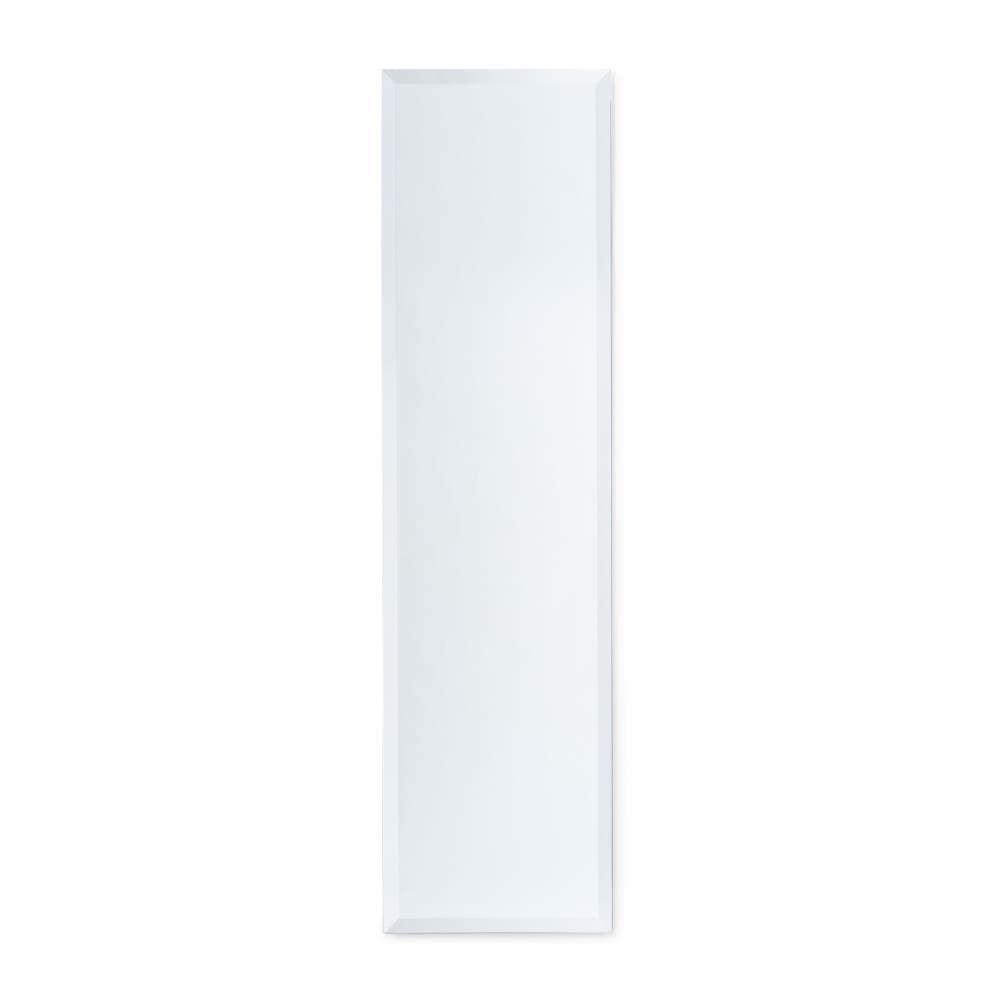 Frameless 16" x 60" Beveled Full-Length Rectangular Mirror