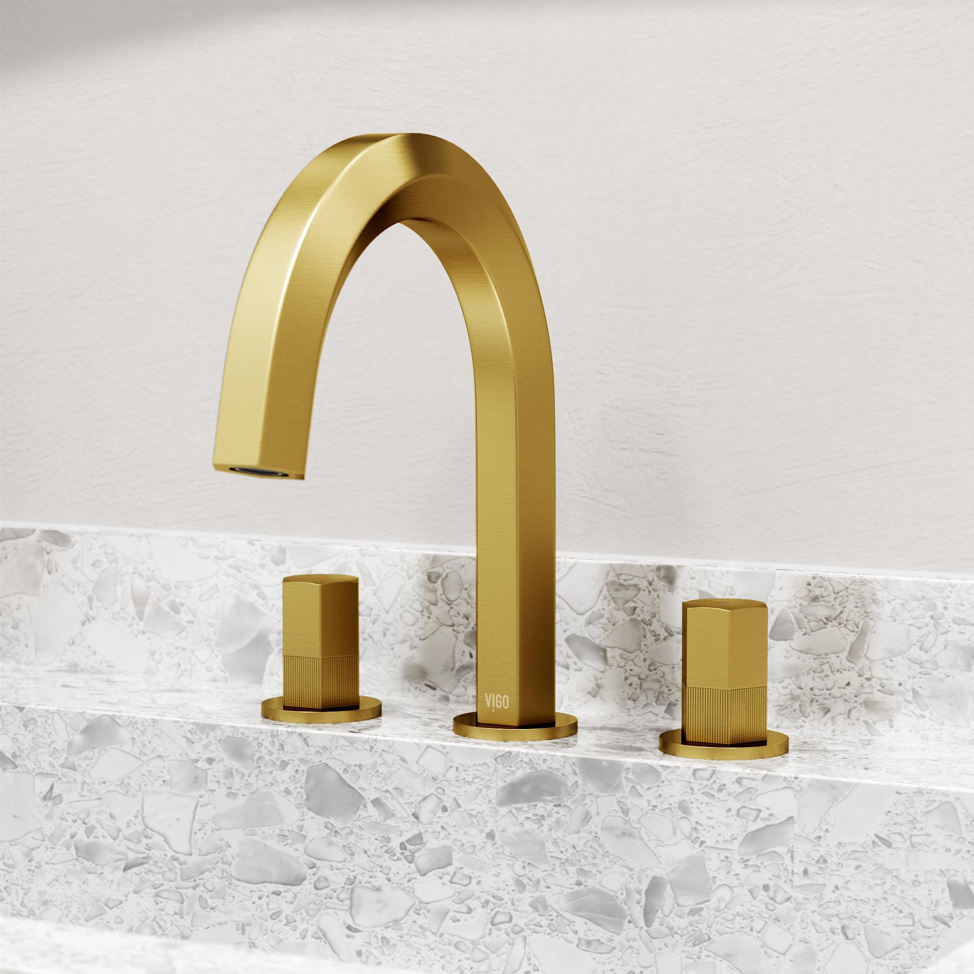 Hart 9" H Two Handle Widespread Bathroom Faucet