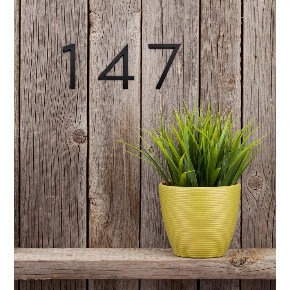 Montague Metal Products Inc. 4'' H Metal House Number