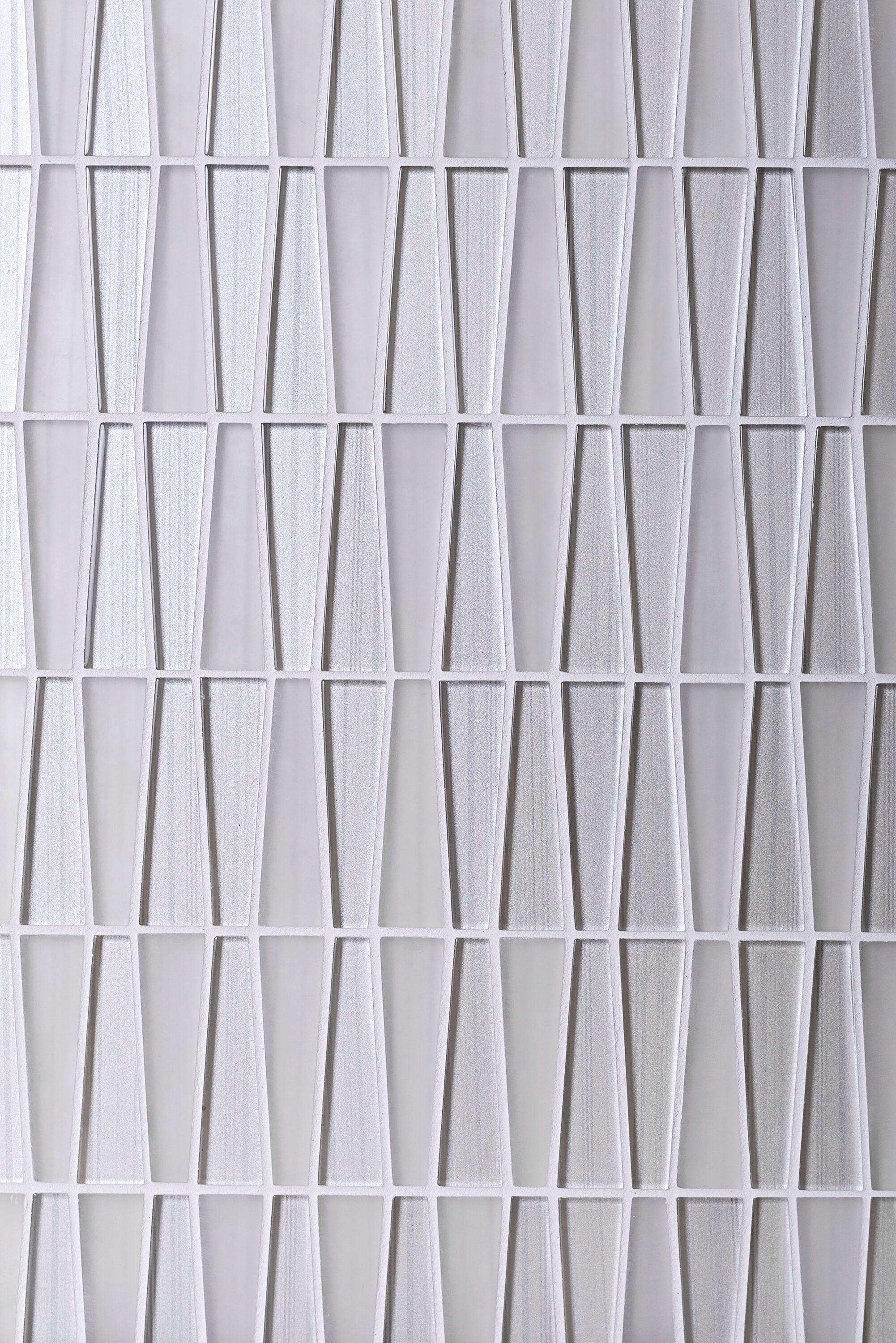 1" x 3" Glass Brick Joint Mosaic Wall and Floor Tile