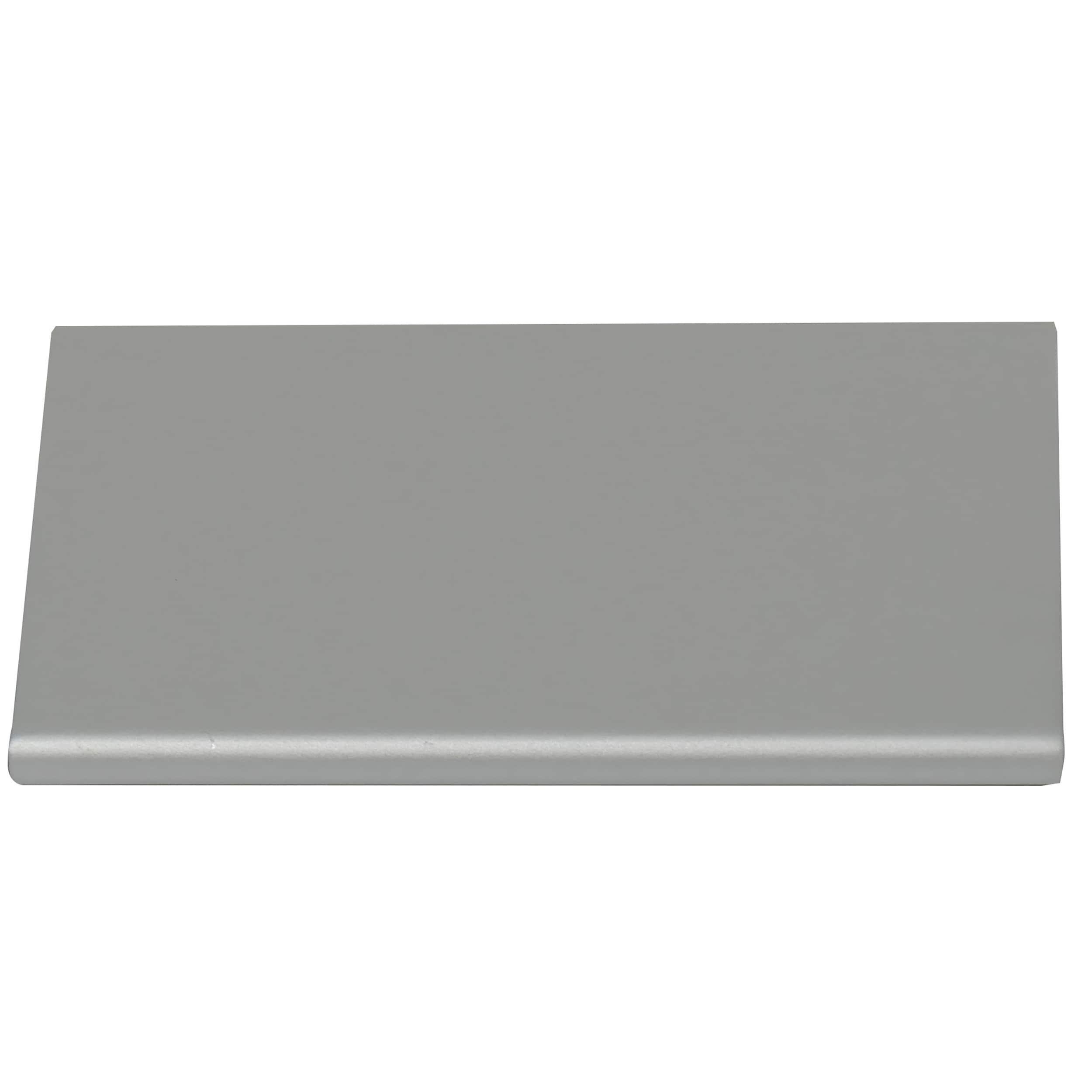 Laurey Laurey Edge Pull 12" Center-To Center Matte Black Edge Cabinet Pull