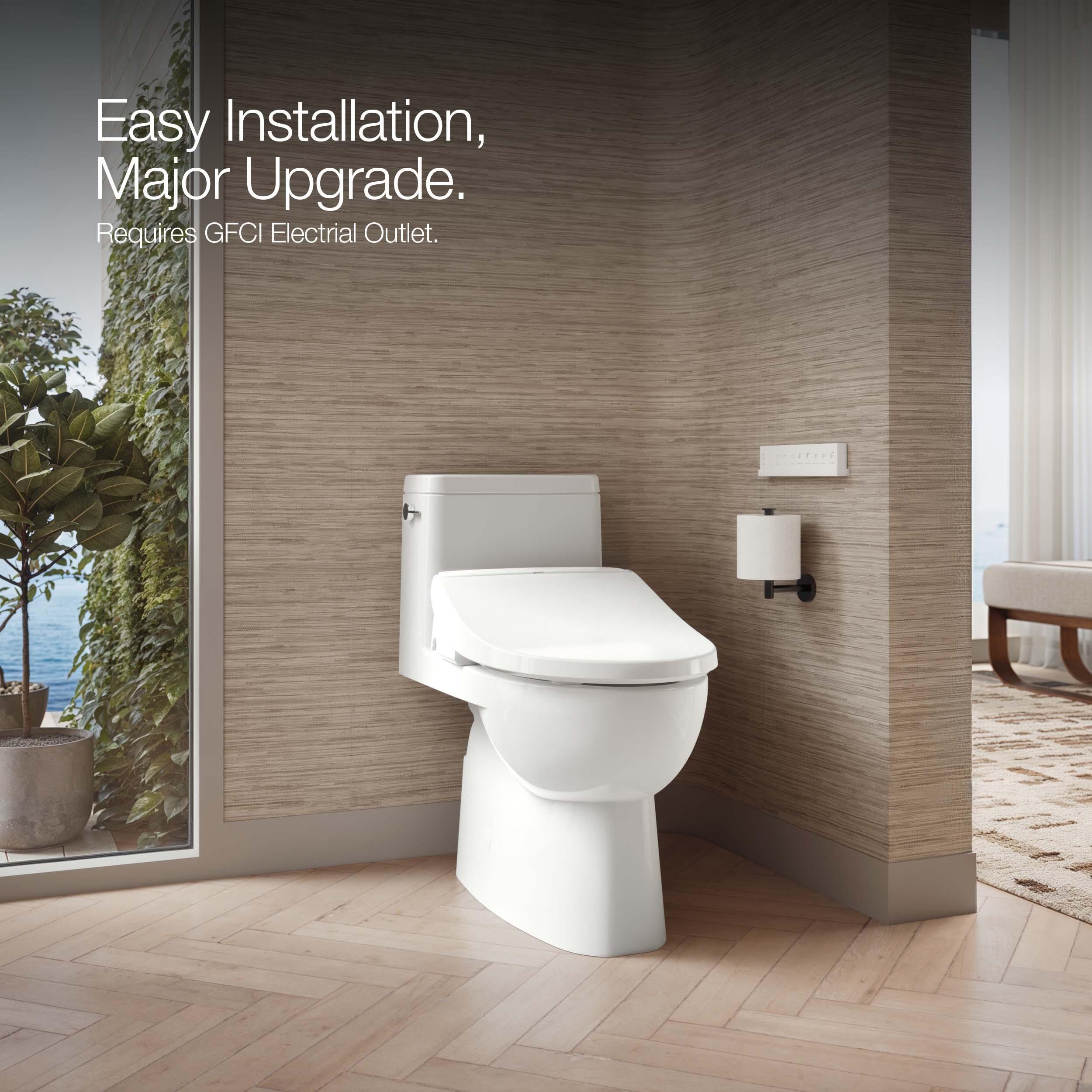 Purewash E580 Elongated Bidet Toilet Seat