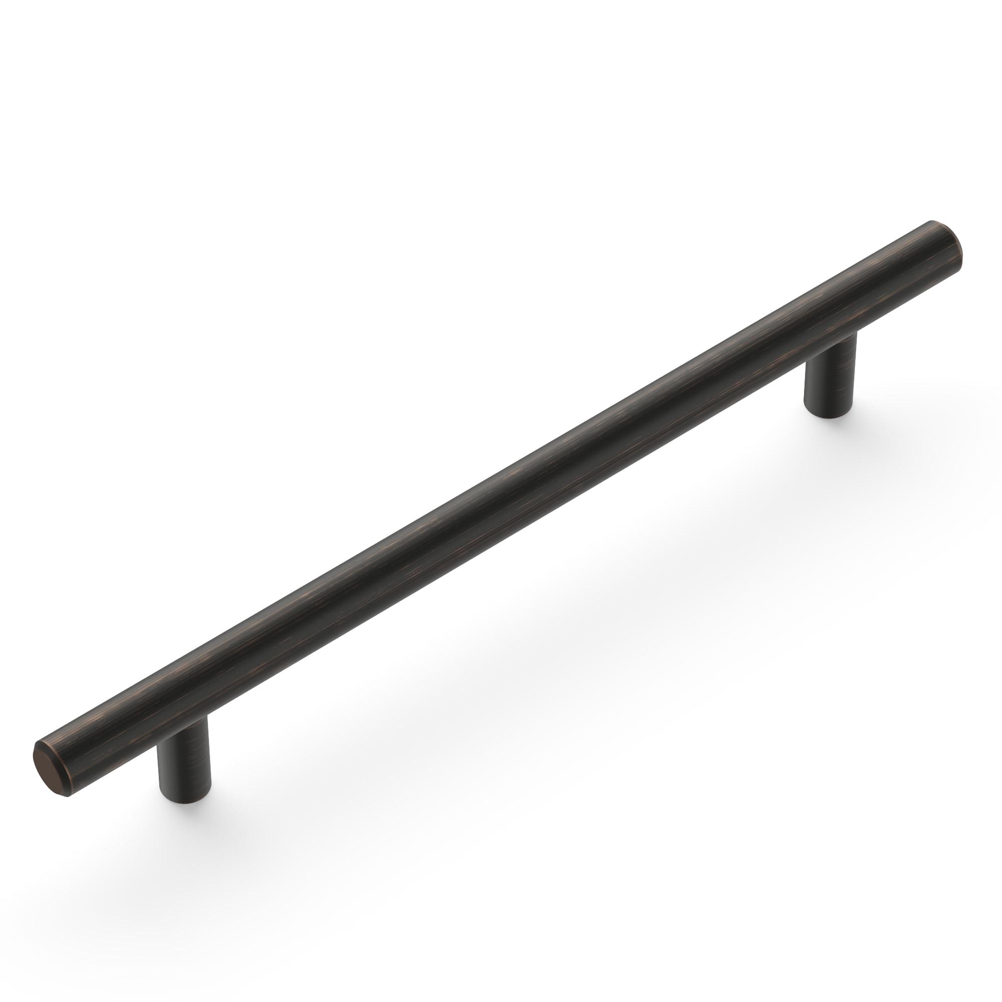 Bar Pull Kitchen Cabinet Handles, Solid Core Drawer Pulls for Cabinet Doors, 6-5/16" (160mm)