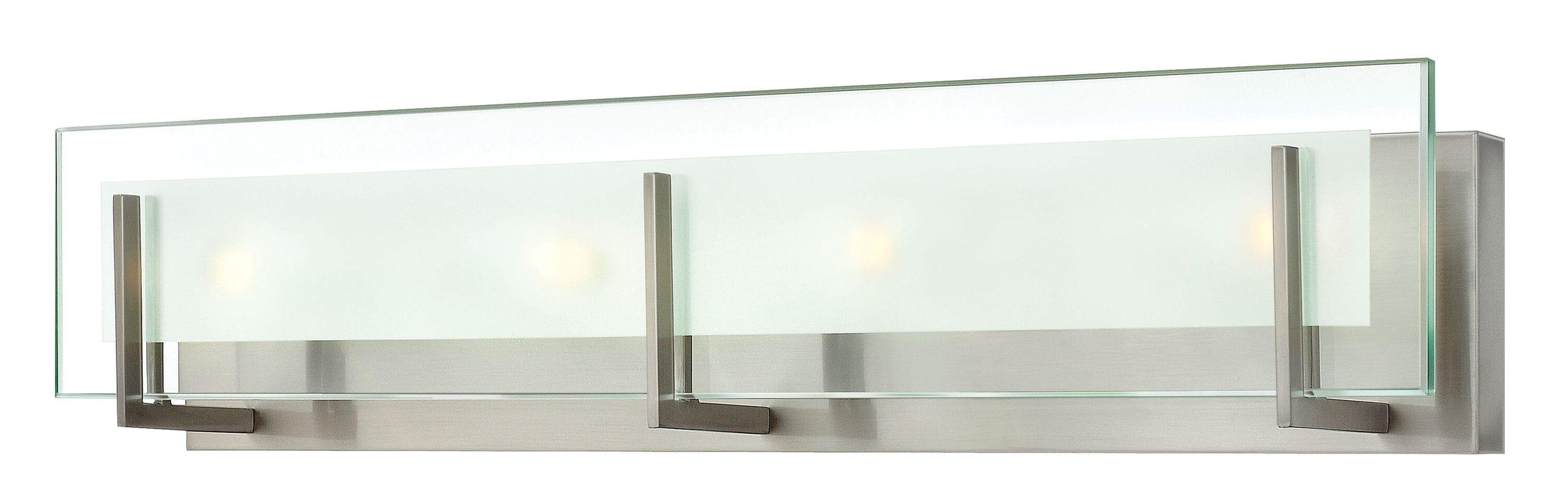 Hinkley Lighting - Latitude - 4 Light Bath Vanity in Transitional and Modern