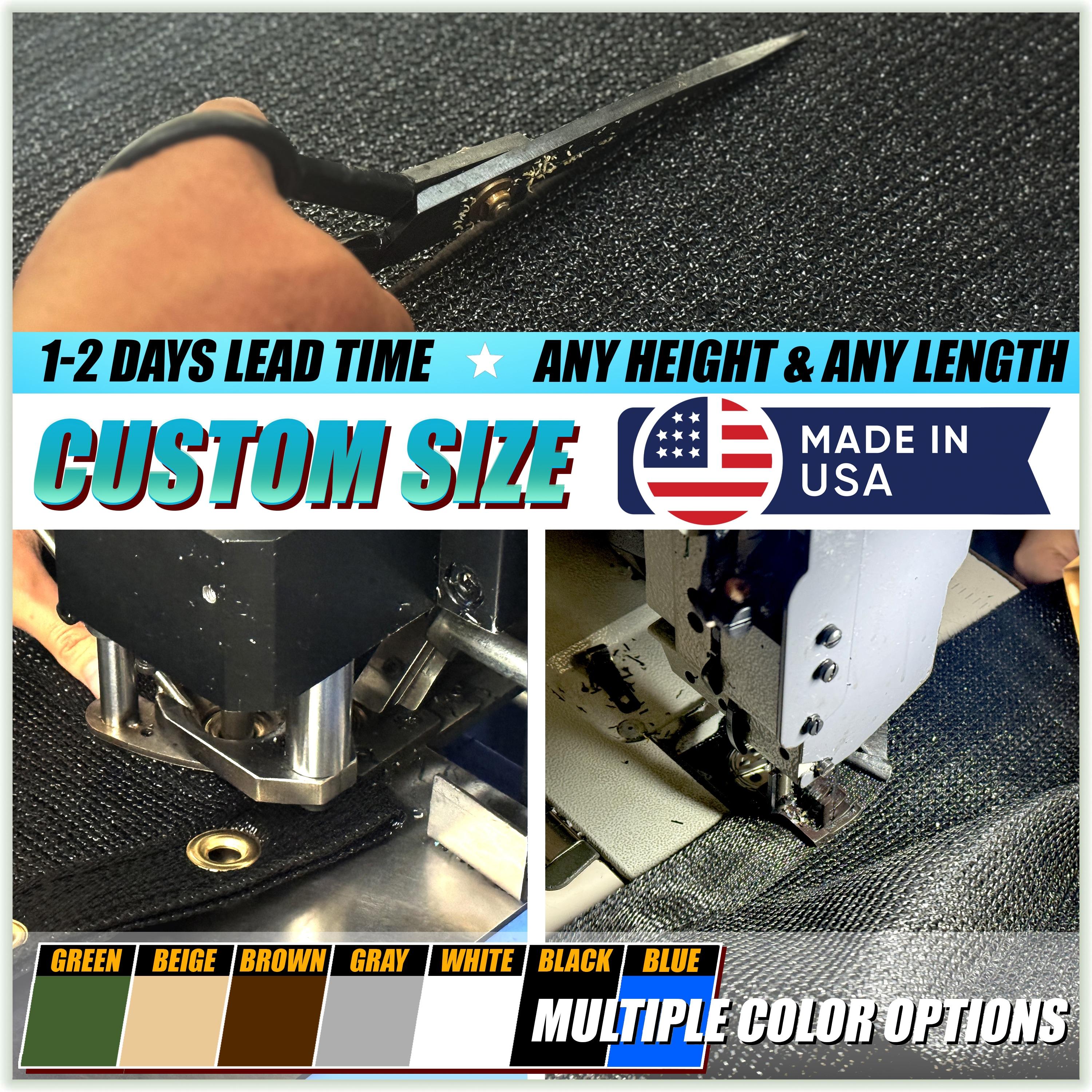 ColourTree Colour Tree Privacy Screen & Windscreen Fabric Cover – Durable Outdoor Fence Protection, UV-Resistant, Easy Installation