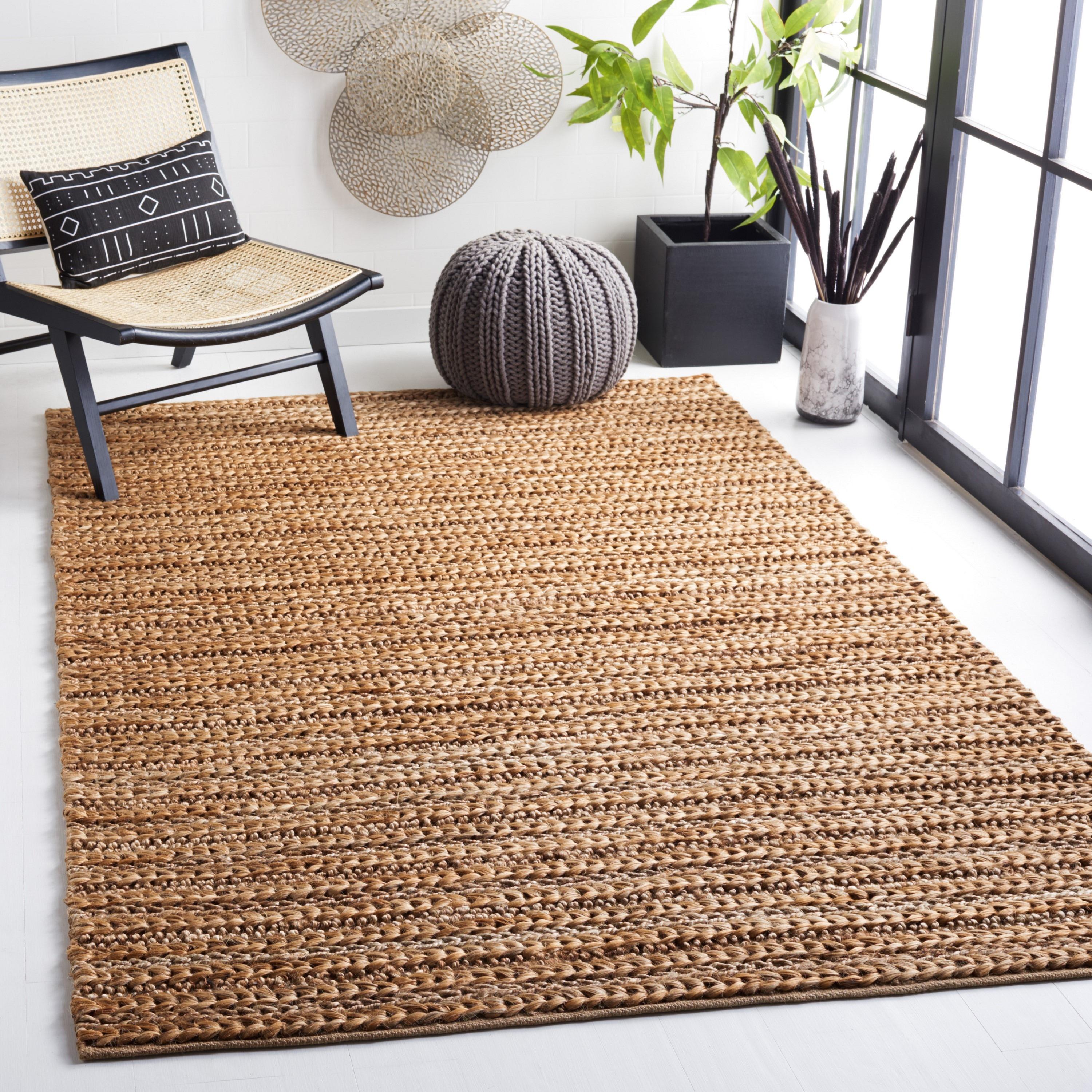 Natural Fiber NF653 Hand Woven Indoor Area Rug - Natural - 10'x14' - Safavieh.