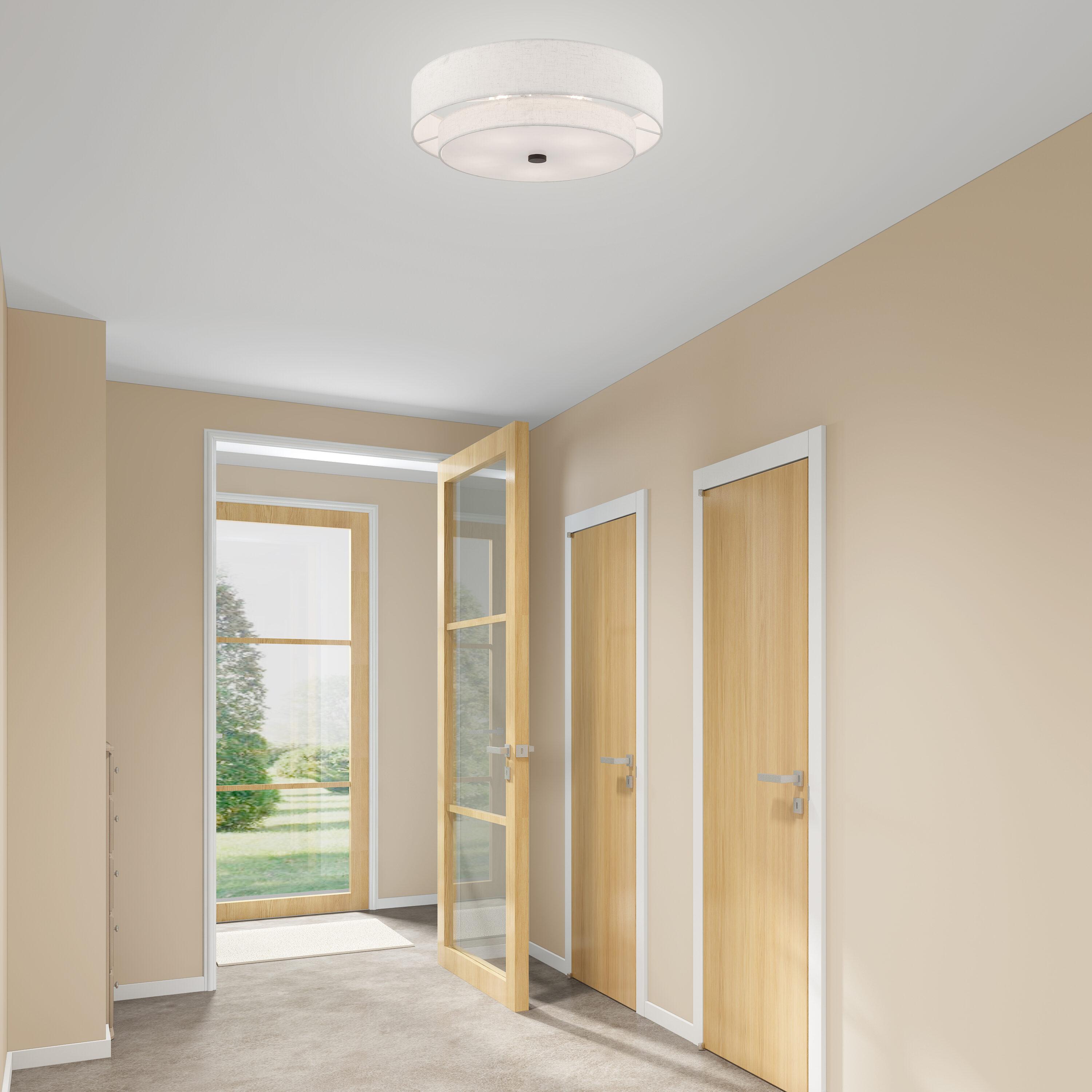 Livex Lighting Meridian 5 - Light Semi-Flush Mount in  English Bronze