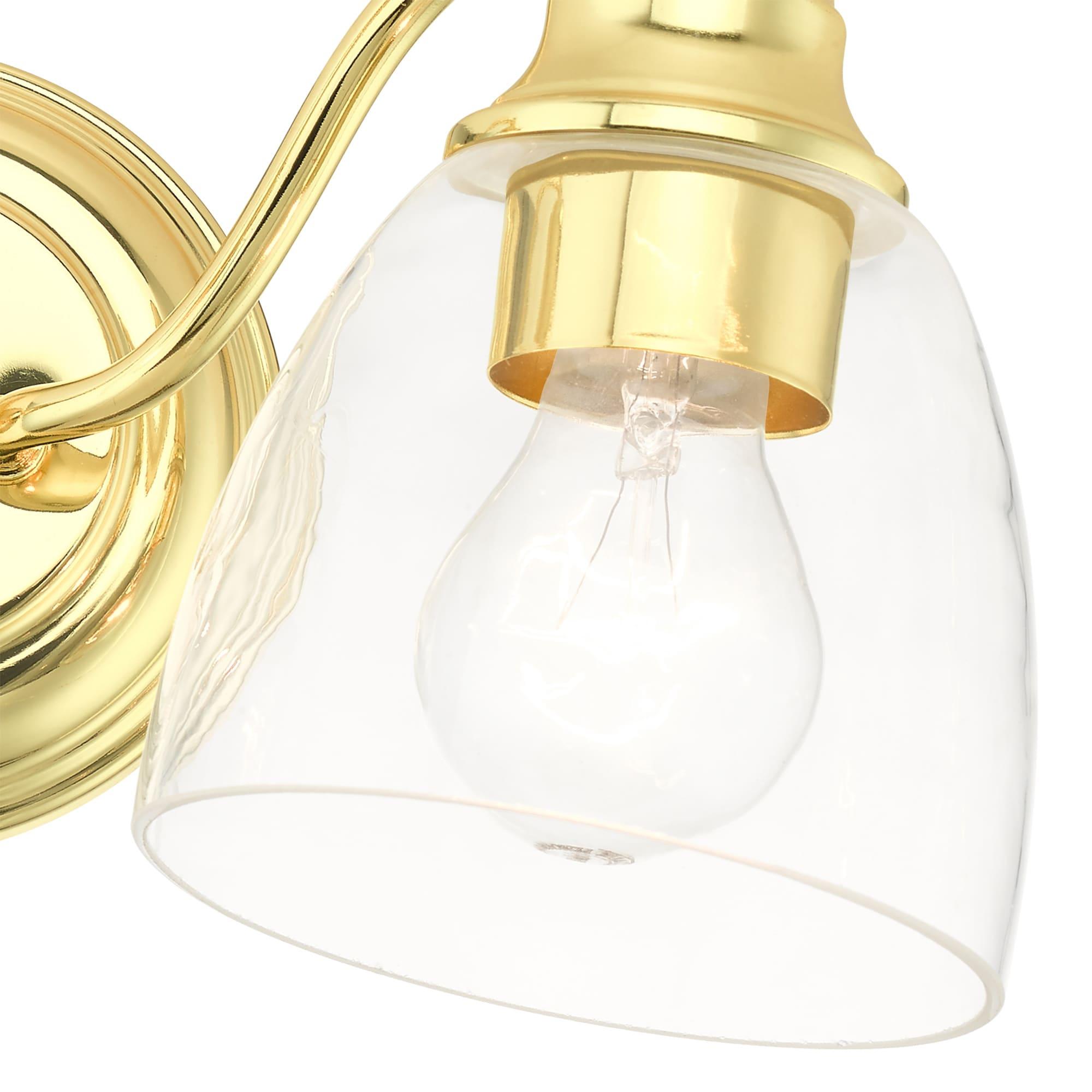 Livex Lighting Montgomery 2 - Light Vanity in  Polished Brass