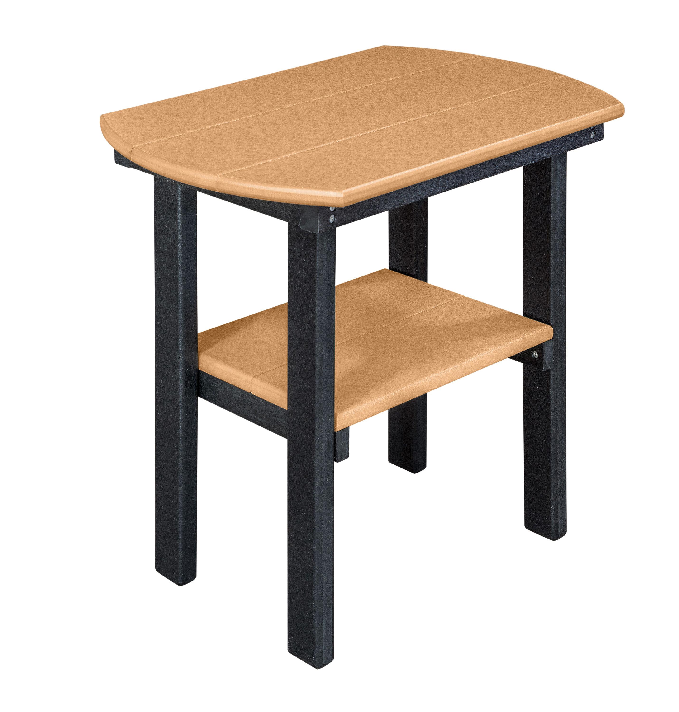 Hubert Oval Outdoor Side Table