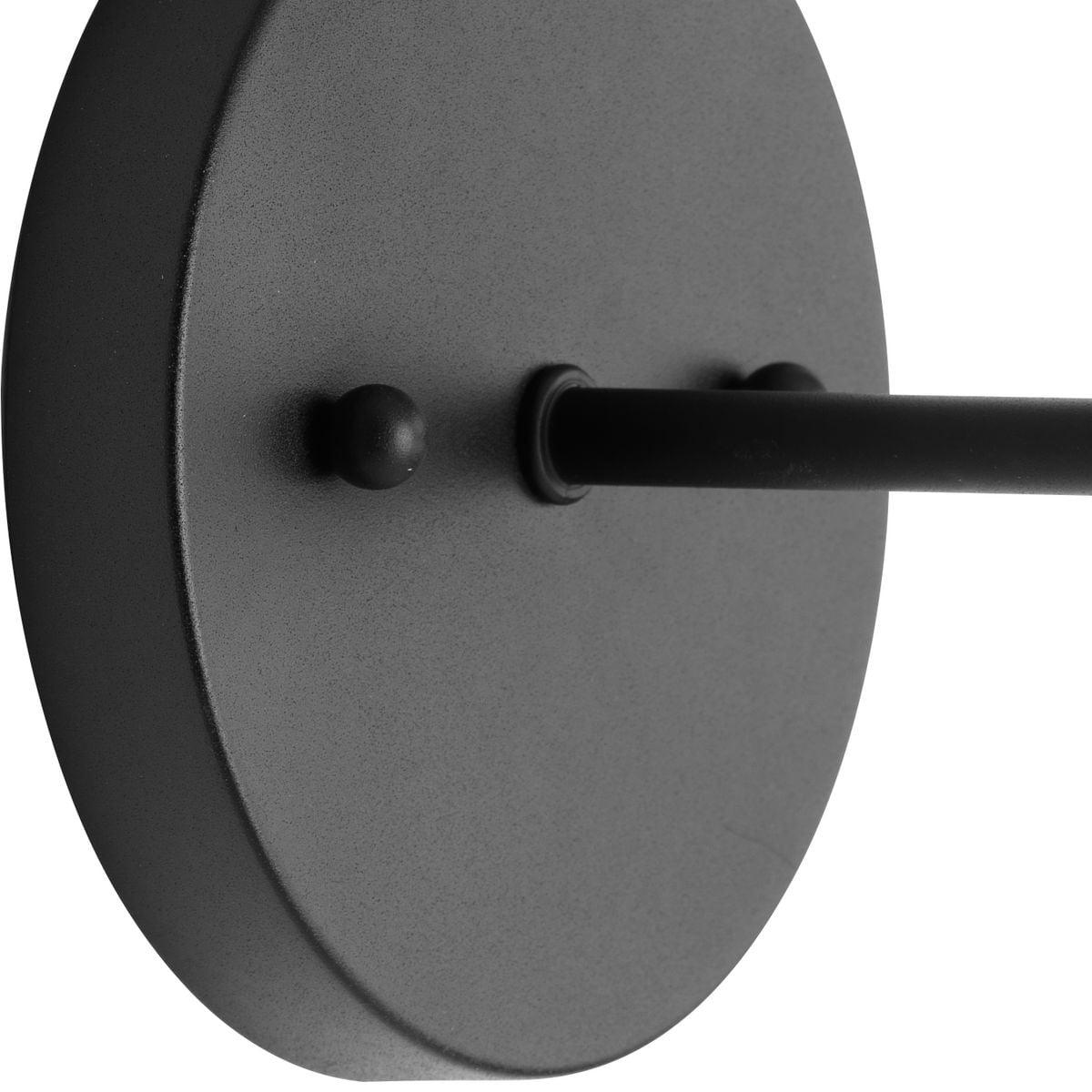 Progress Lighting Replay 1-Light Bath & Vanity, Brushed Nickel, Porcelain, Up/Down Mounting, Shade Included