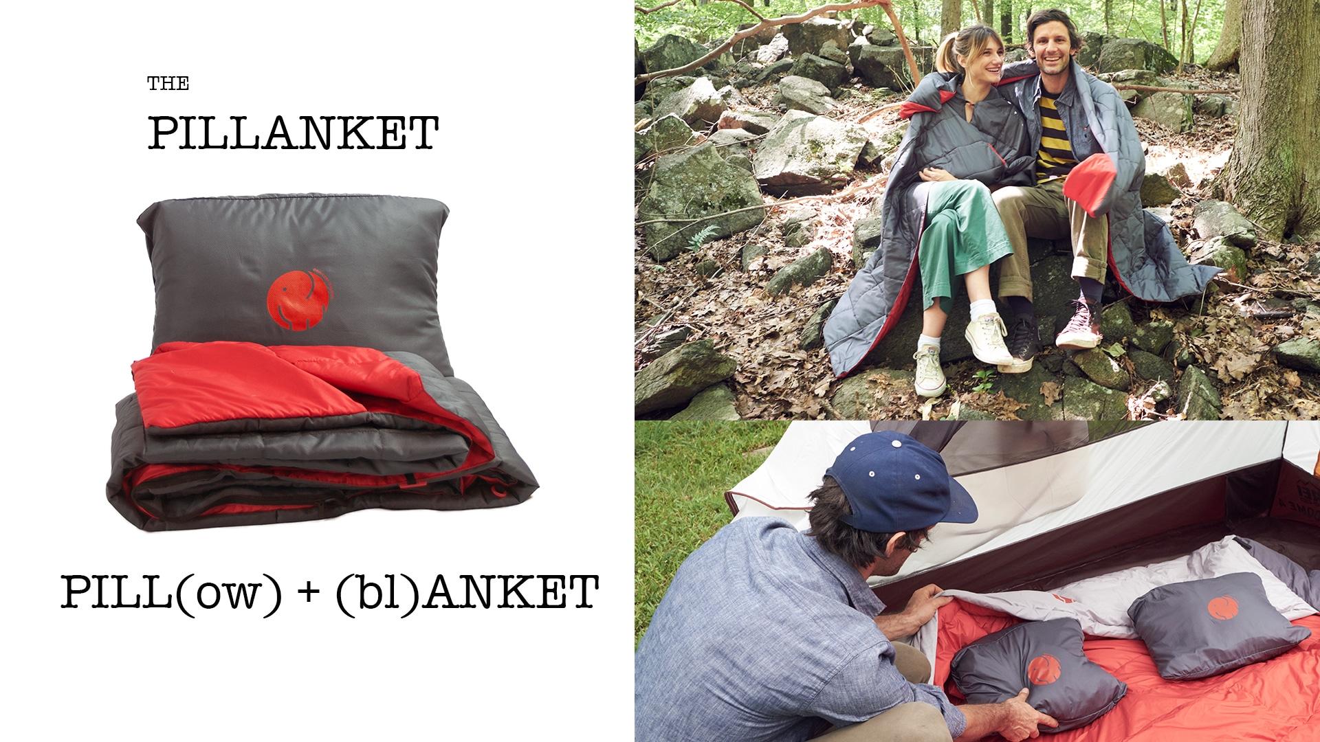 OmniCore Designs PILLANKET: PILL(ow) + (bl)ANKET - Packable Camping Pillow