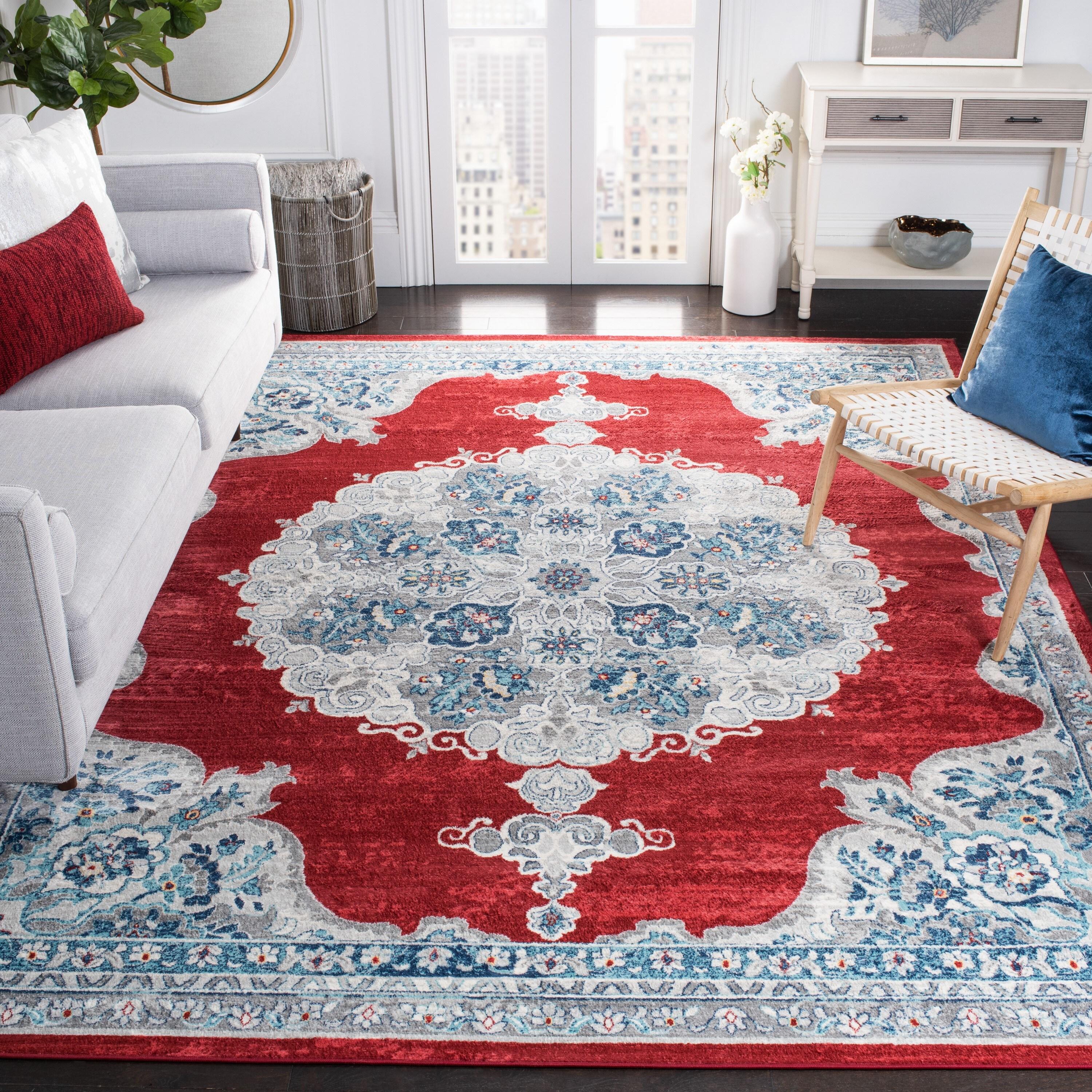 Carlisle Oriental Red/Ivory Area Rug