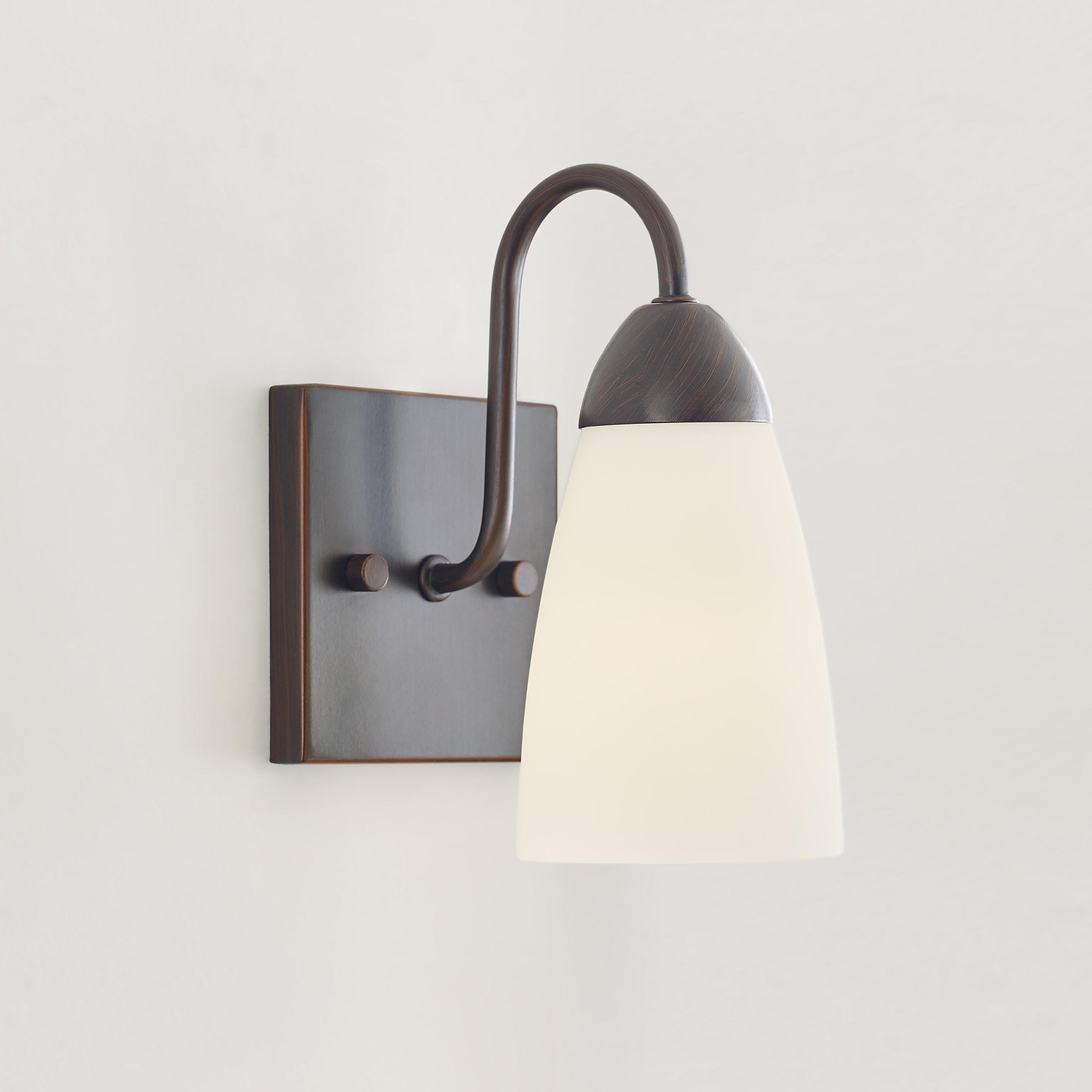 Seville 8.5'' Bronze Outdoor Energy Star Wall Sconce