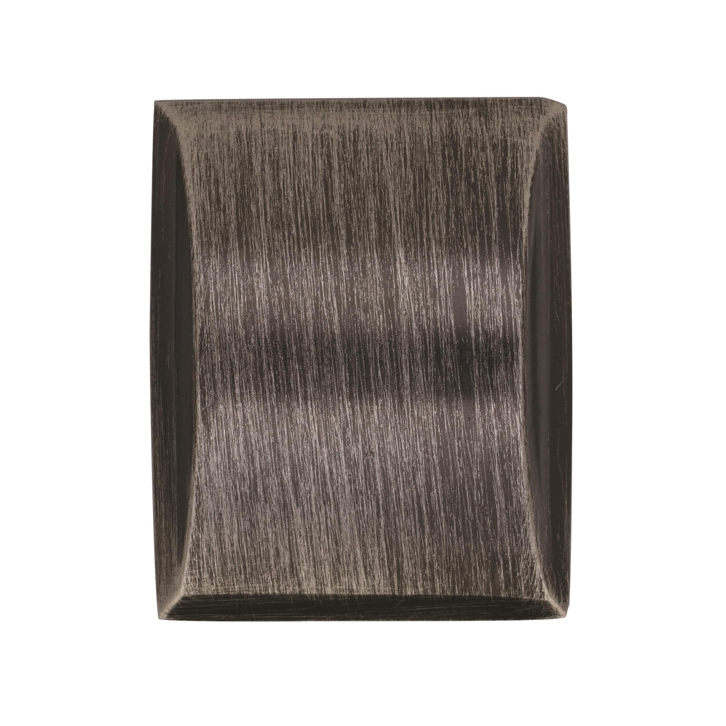 Amerock Candler 1-1/4 inch (32mm) Length Gunmetal Cabinet Knob