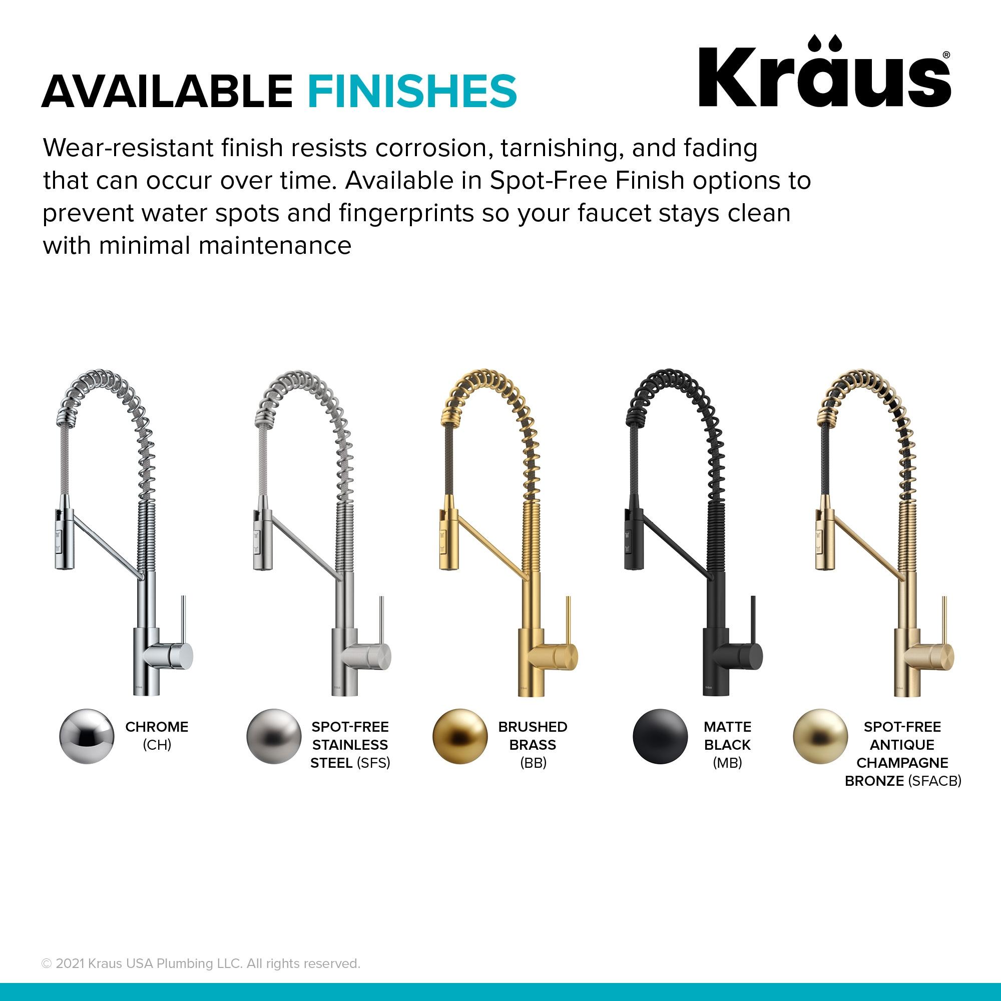 KRAUS Oletto Commercial Style Single Handle Pull Down Kitchen Faucet with QuickDock Top Mount Installation Assembly