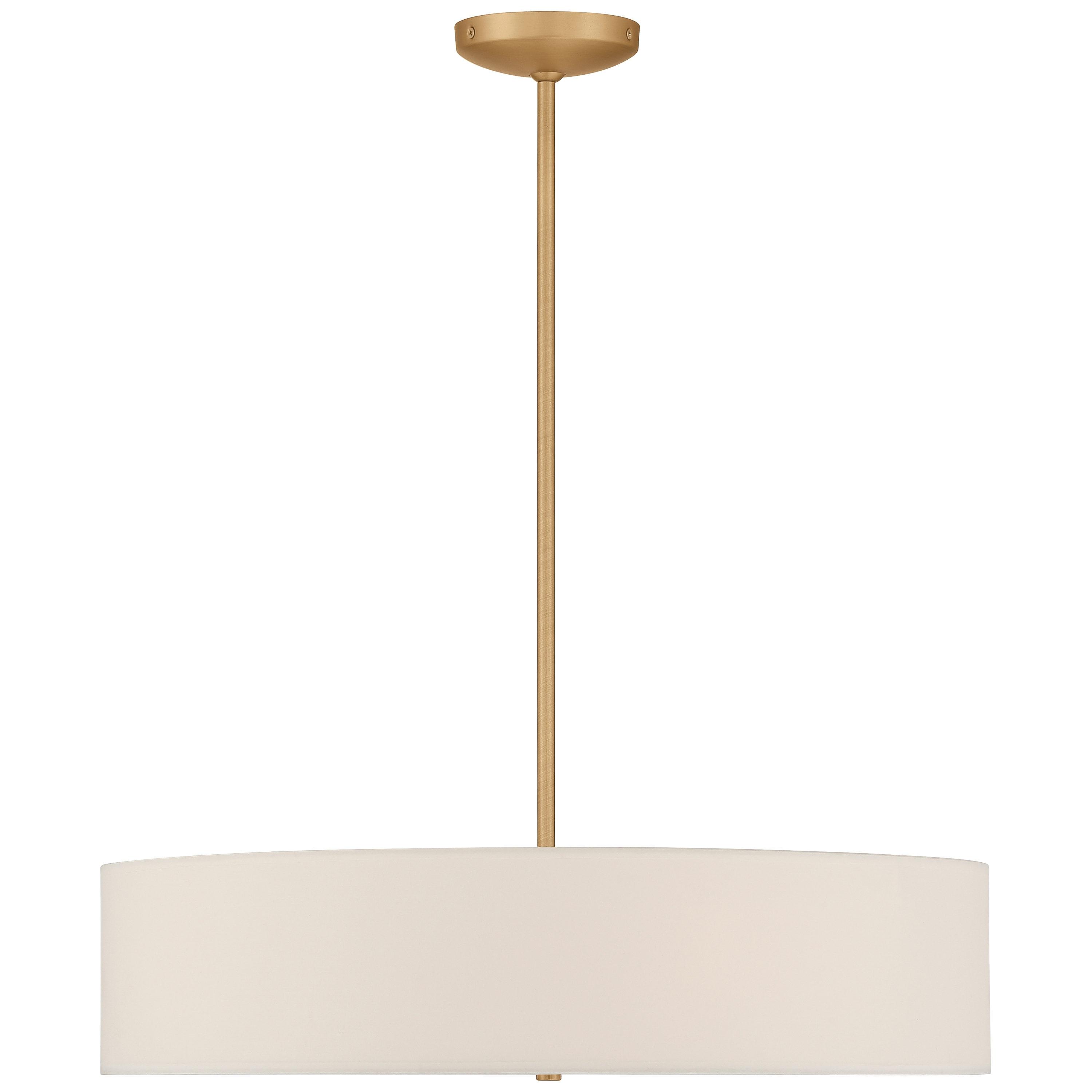 Access Lighting Mid Town 4 - Light Pendant in  Antique Brushed Brass