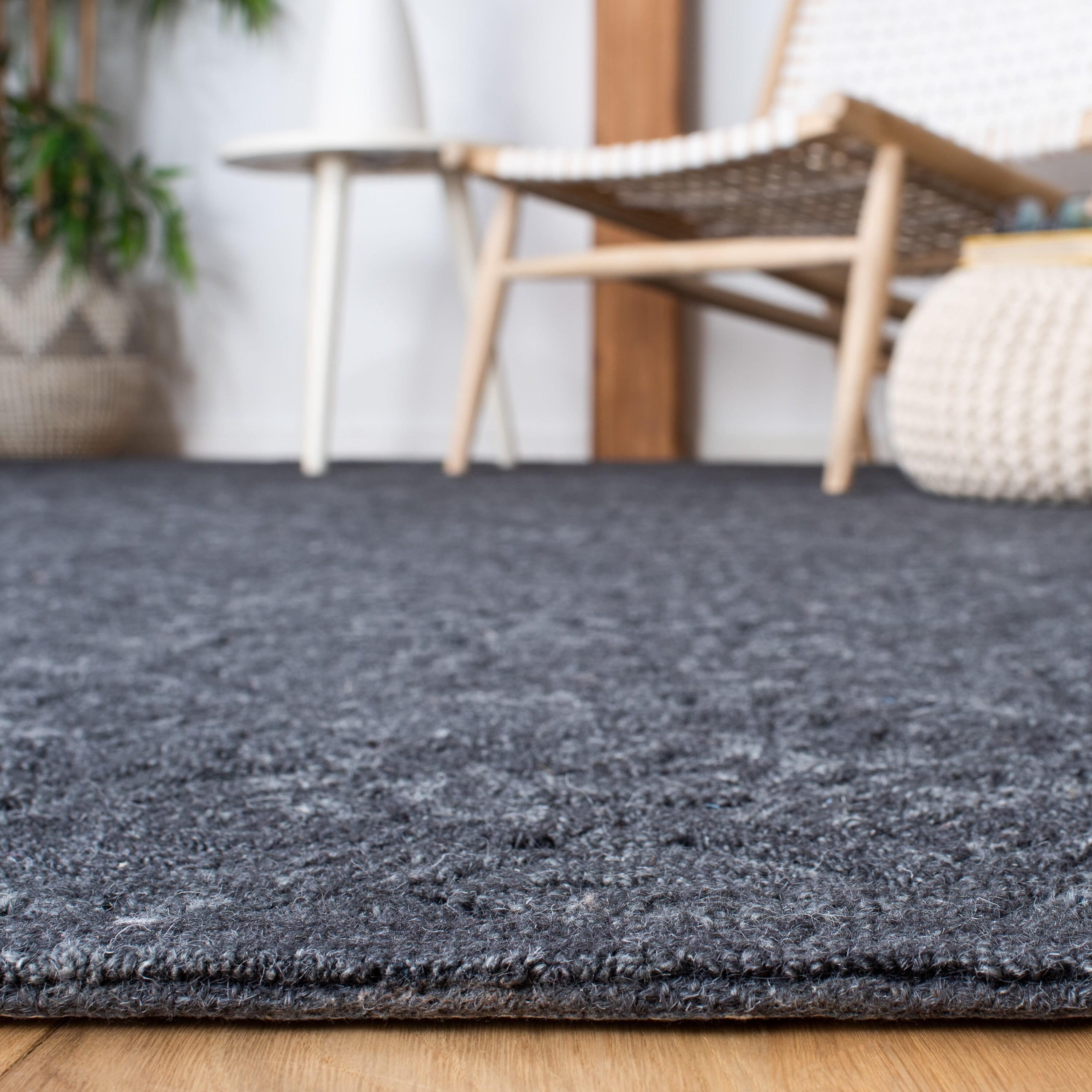 Textural TXT101 Hand Tufted Area Rug - Charcoal - 5'x8' - Safavieh.