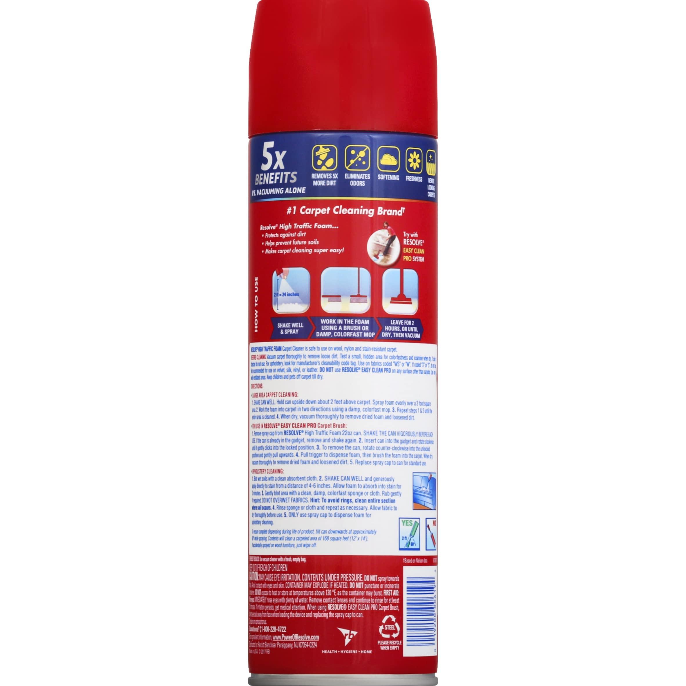 Resolve High Traffic Area Carpet Foam - 22oz