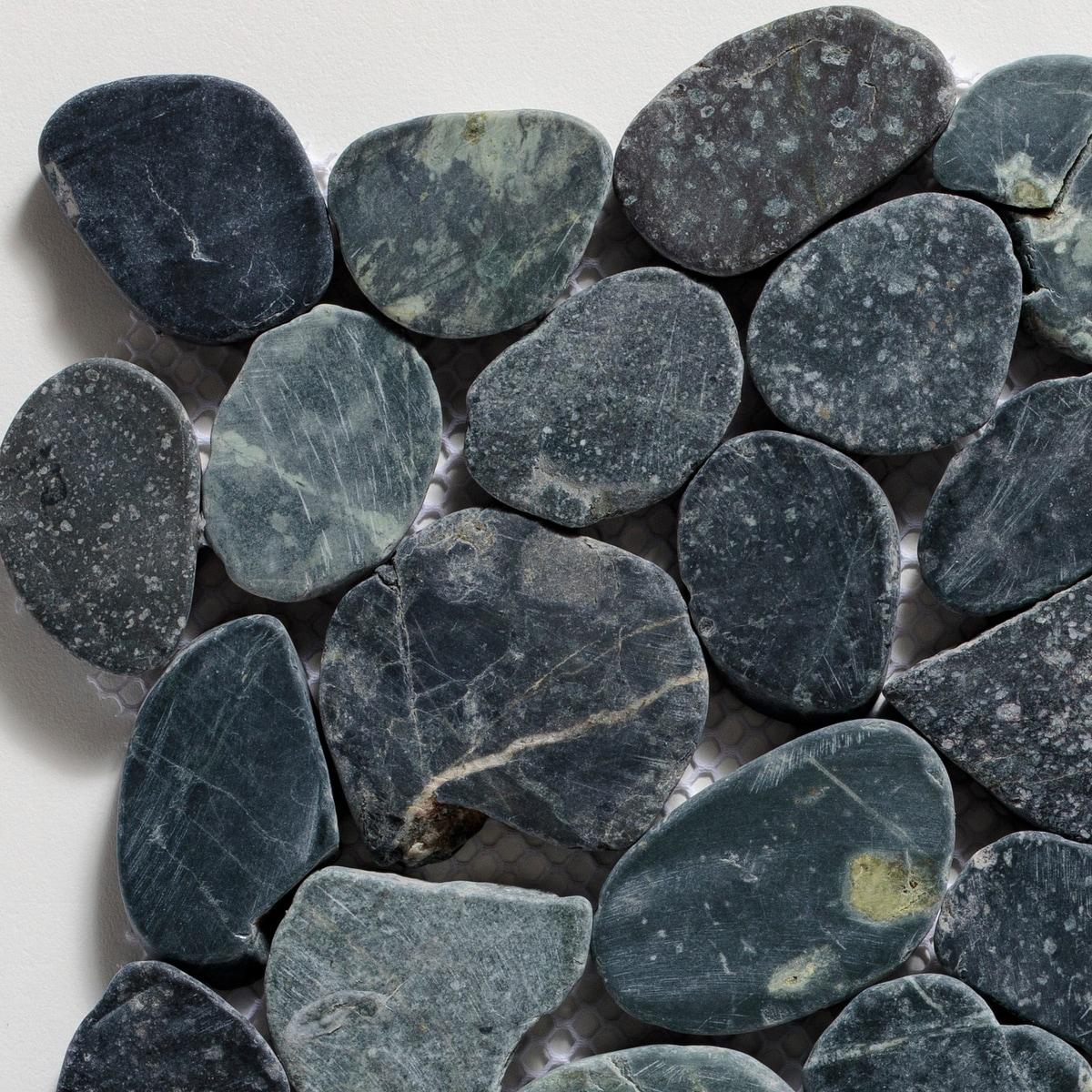 Sliced Pebble Mosaic Wall & Floor Tile