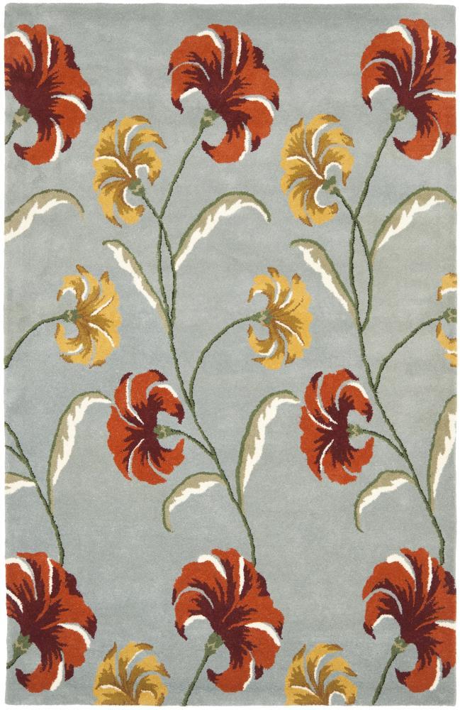 Soho SOH767 Hand Tufted Accent Rug - Blue/Multi - 3'6"x5'6" - Safavieh.