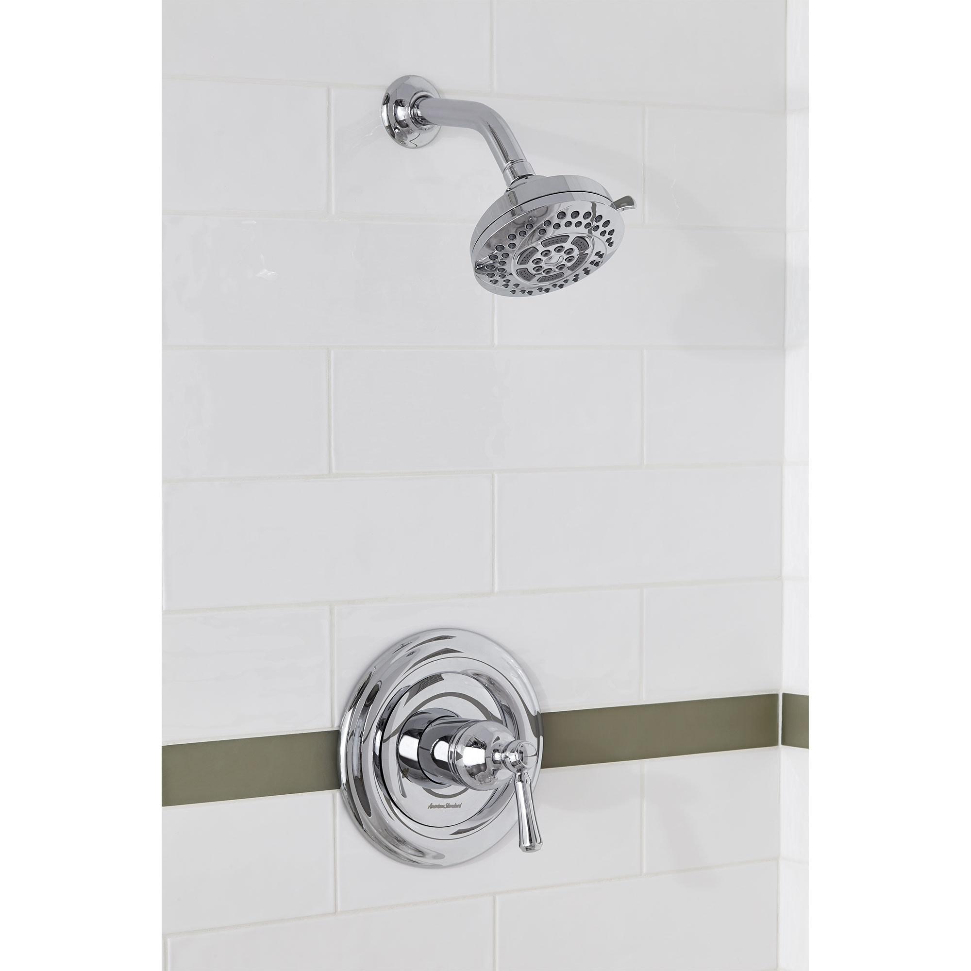 American Standard Hydrofocus 6-Spray 4.5 in. Raincan Showerhead in Polished Chrome
