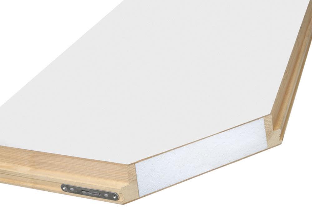 FAKRO LWT 66891 Wooden Thermo Attic Ladder with 12.5 R-Value for 22-Inch x 47-Inch Rough Openings