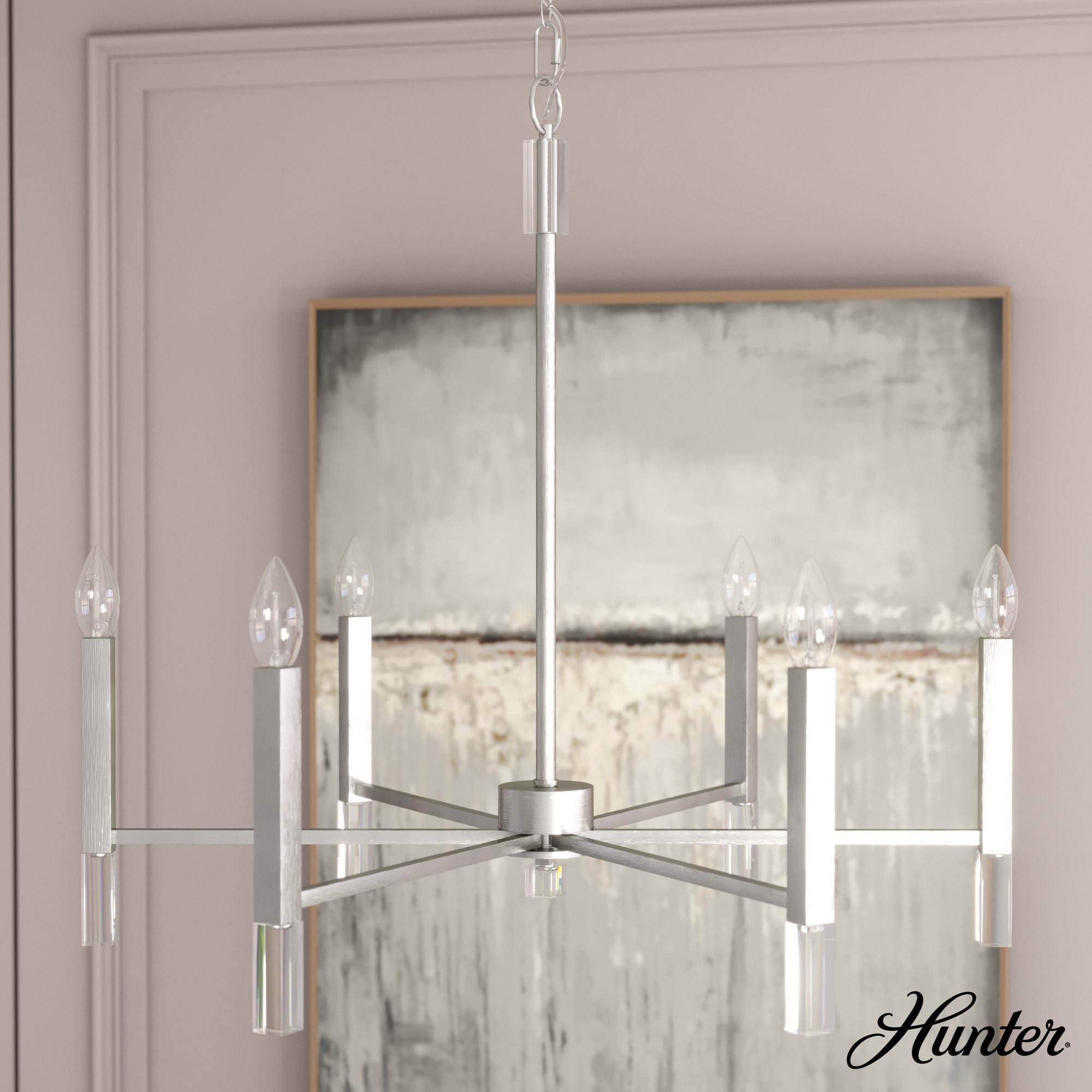 Hunter Sunjai 6 Light Chandelier Light Fixture