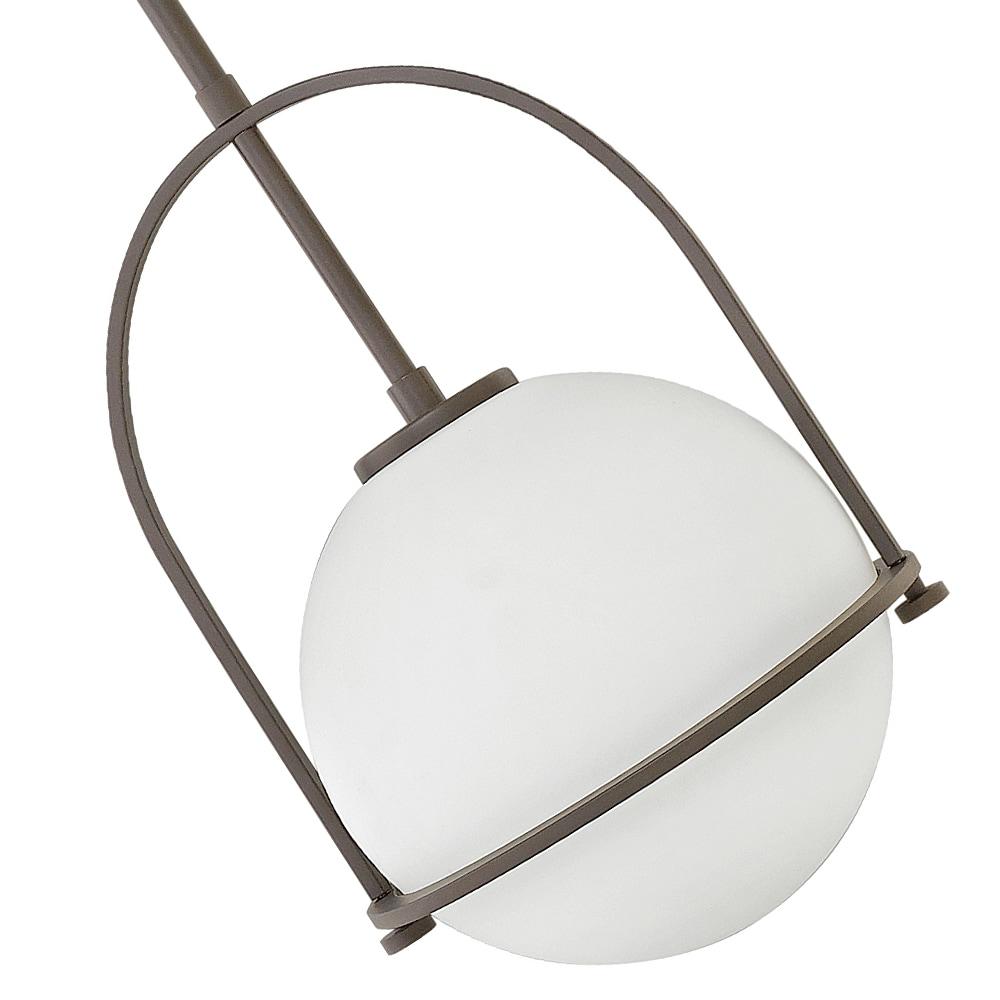 Arie Single Light Glass Dimmable Pendant