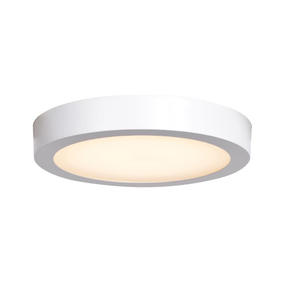 Access Lighting Strike 2.0 1 - Light Flush Mount in  White