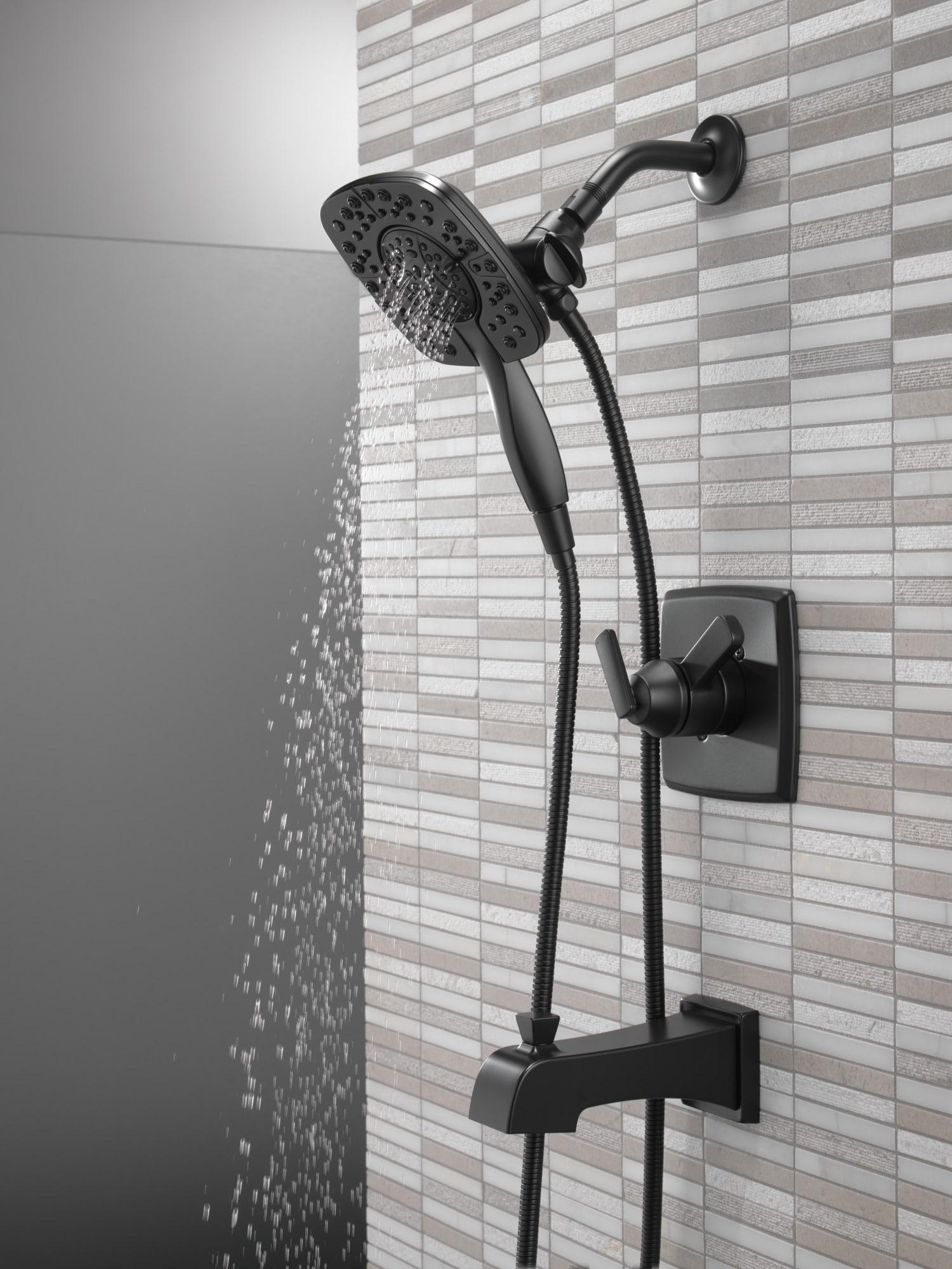 Delta Ashlyn 17 Series Dual-Function Tub Shower Faucet Set, In2ition Shower Handle Trim Kit T17464-BL-I