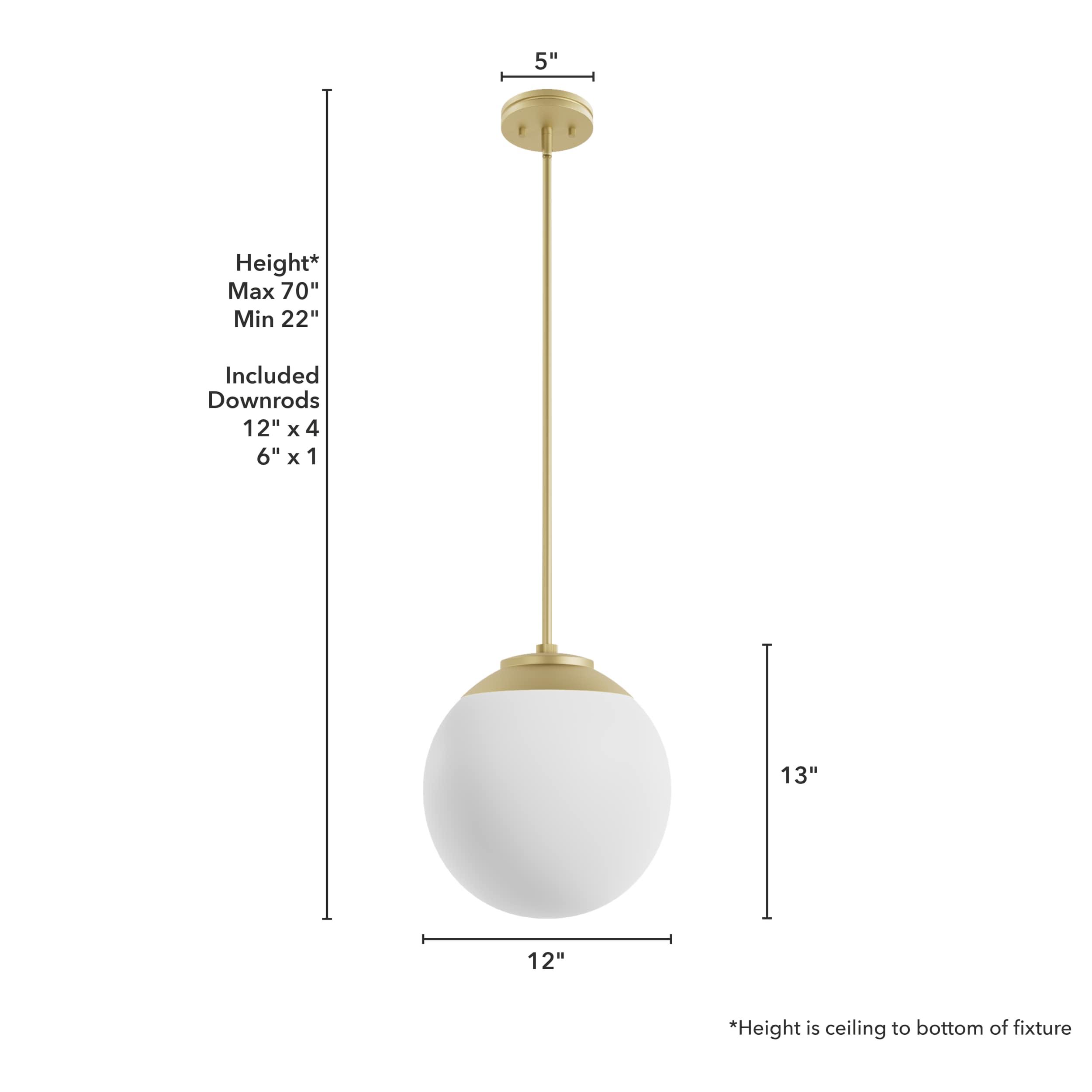 Hepburn 1 - Light Sphere Globe Pendant