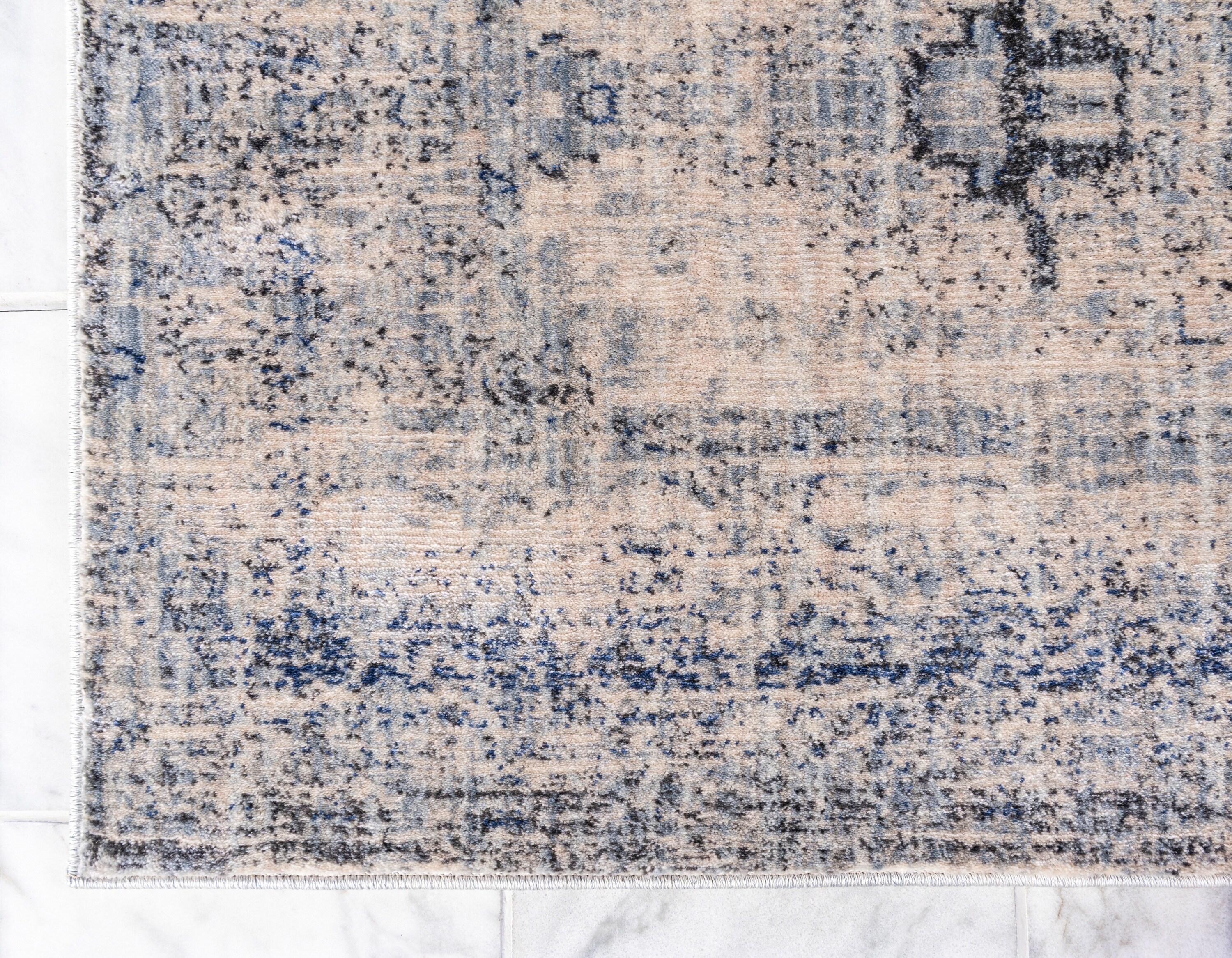 Unique Loom Asheville Collection Area Rug - Barrington (5' 1" x 8' Rectangle Gray/Beige)