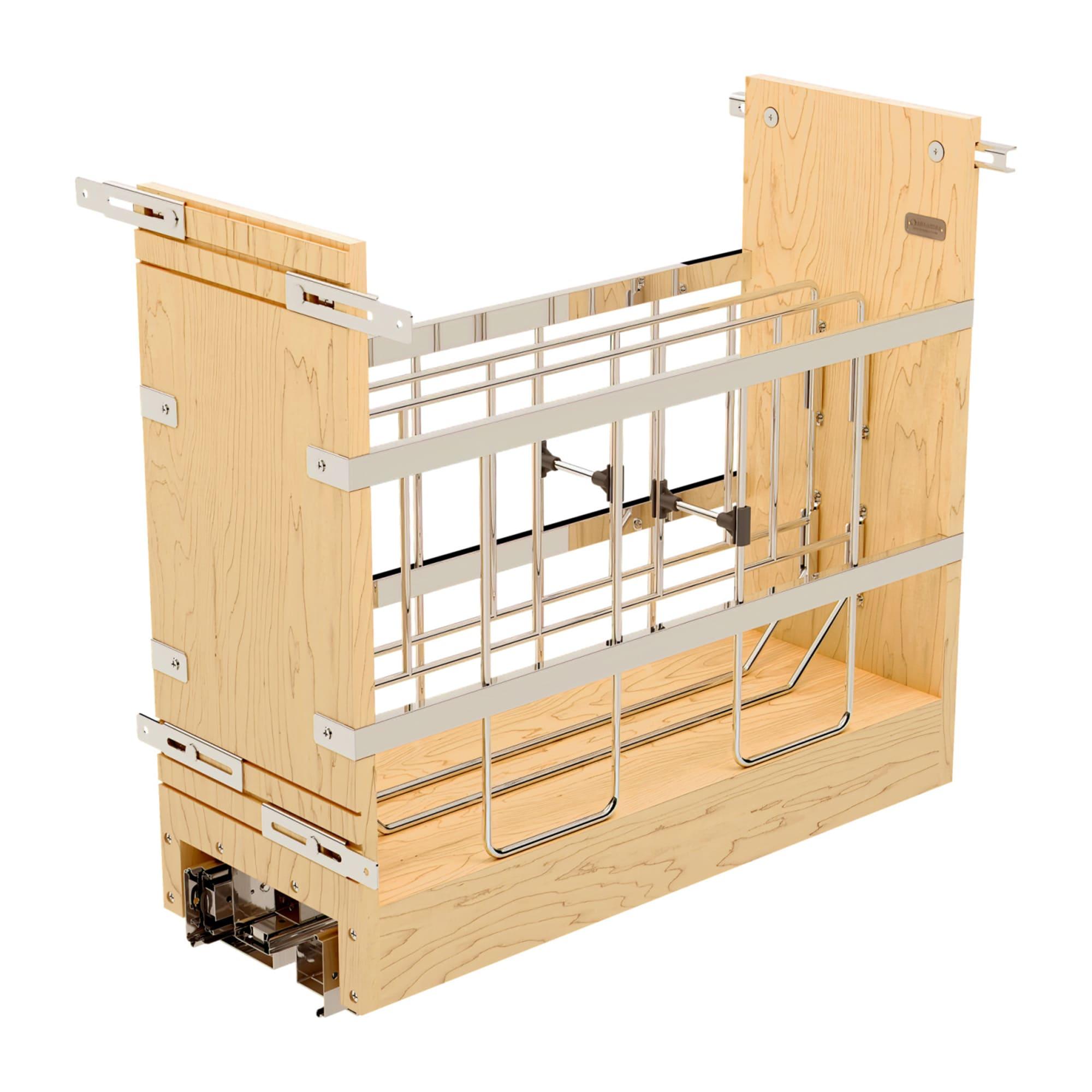 Rev-A-Shelf Rev-A-Shelf Pull Out Cabinet Organizer, Ball Bearing Soft-Close