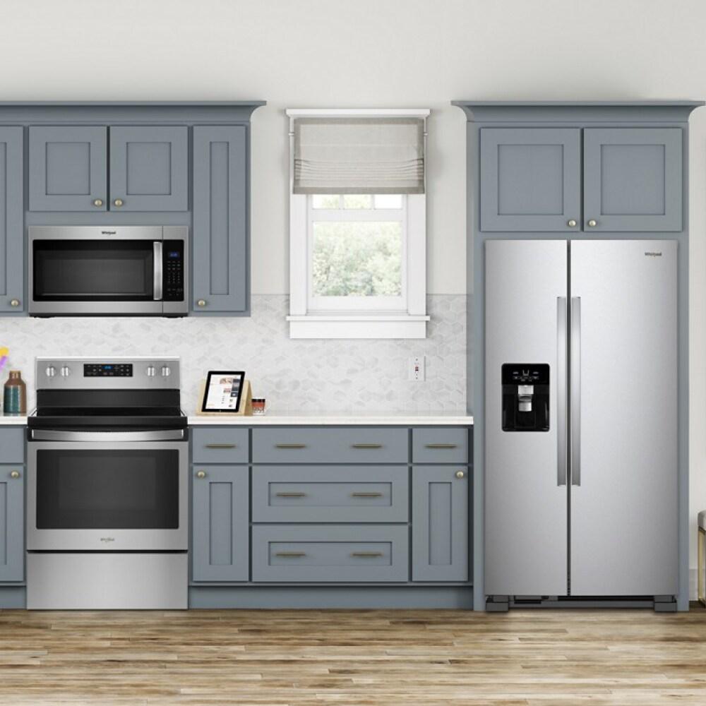 Whirlpool WRS321SDHZ 21 Cu. Ft. Stainless Side-by-Side Refrigerator