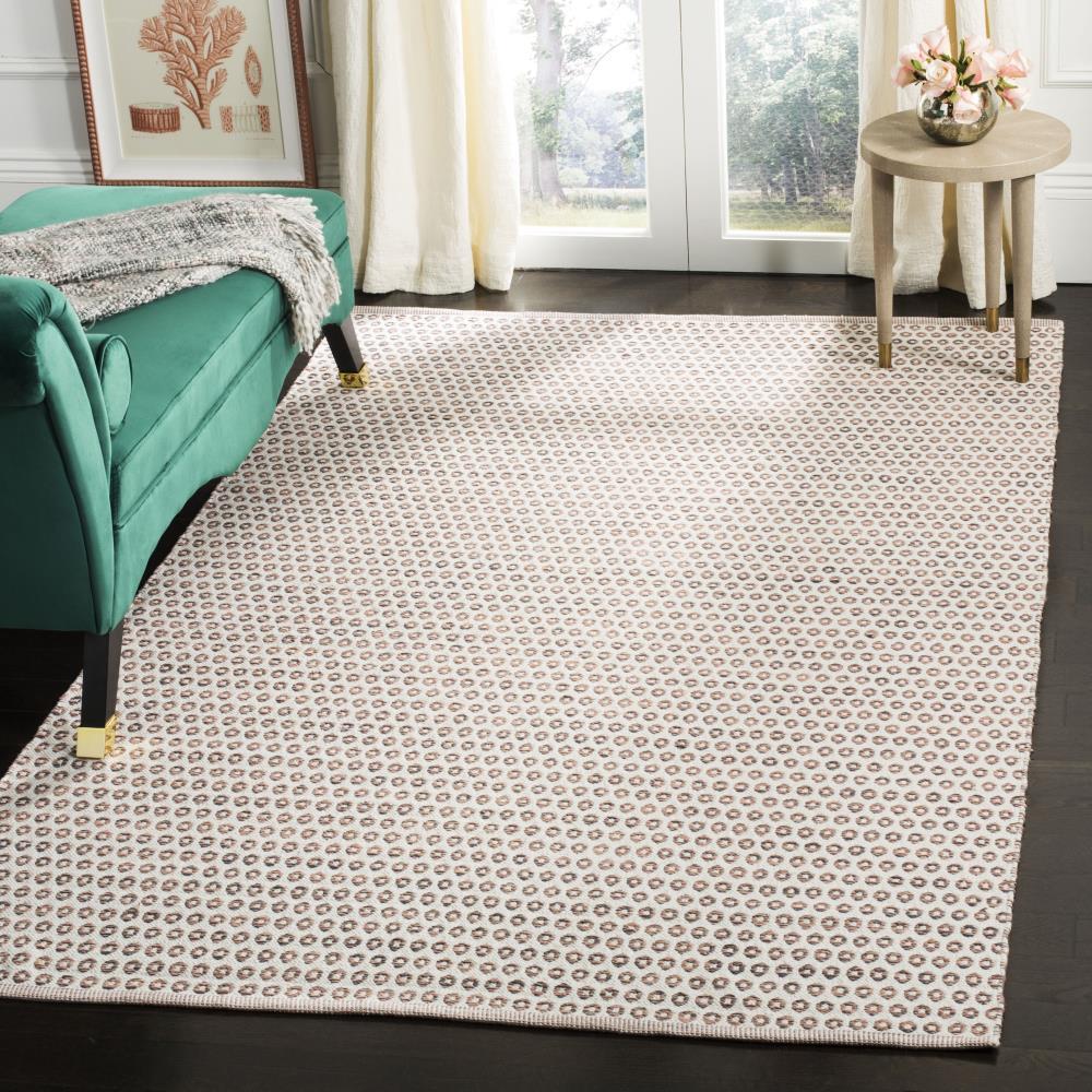 Church Street Hand Woven Cotton Geometric Rug