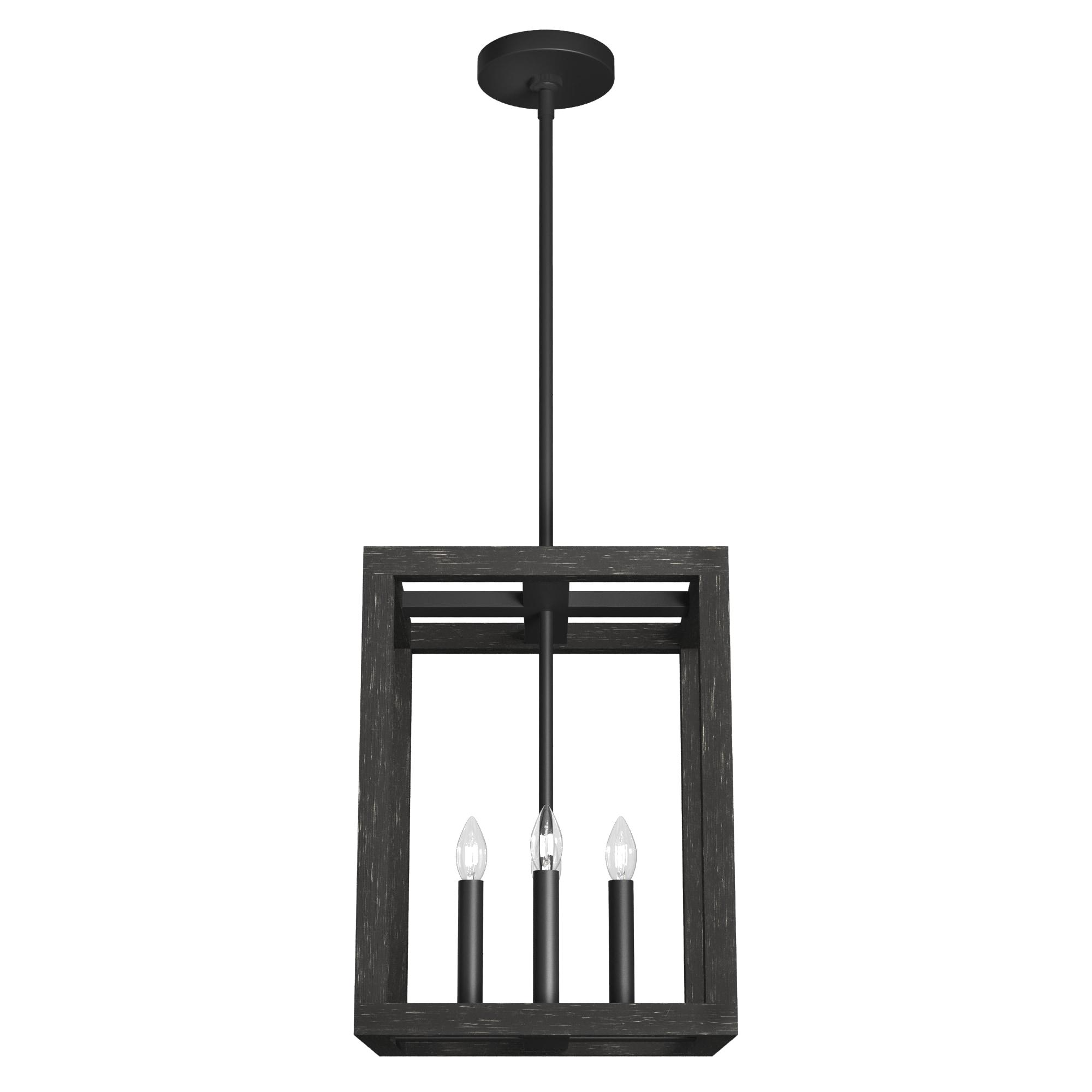 Squire Manor 4 - Light Lantern Rectangle Chandelier