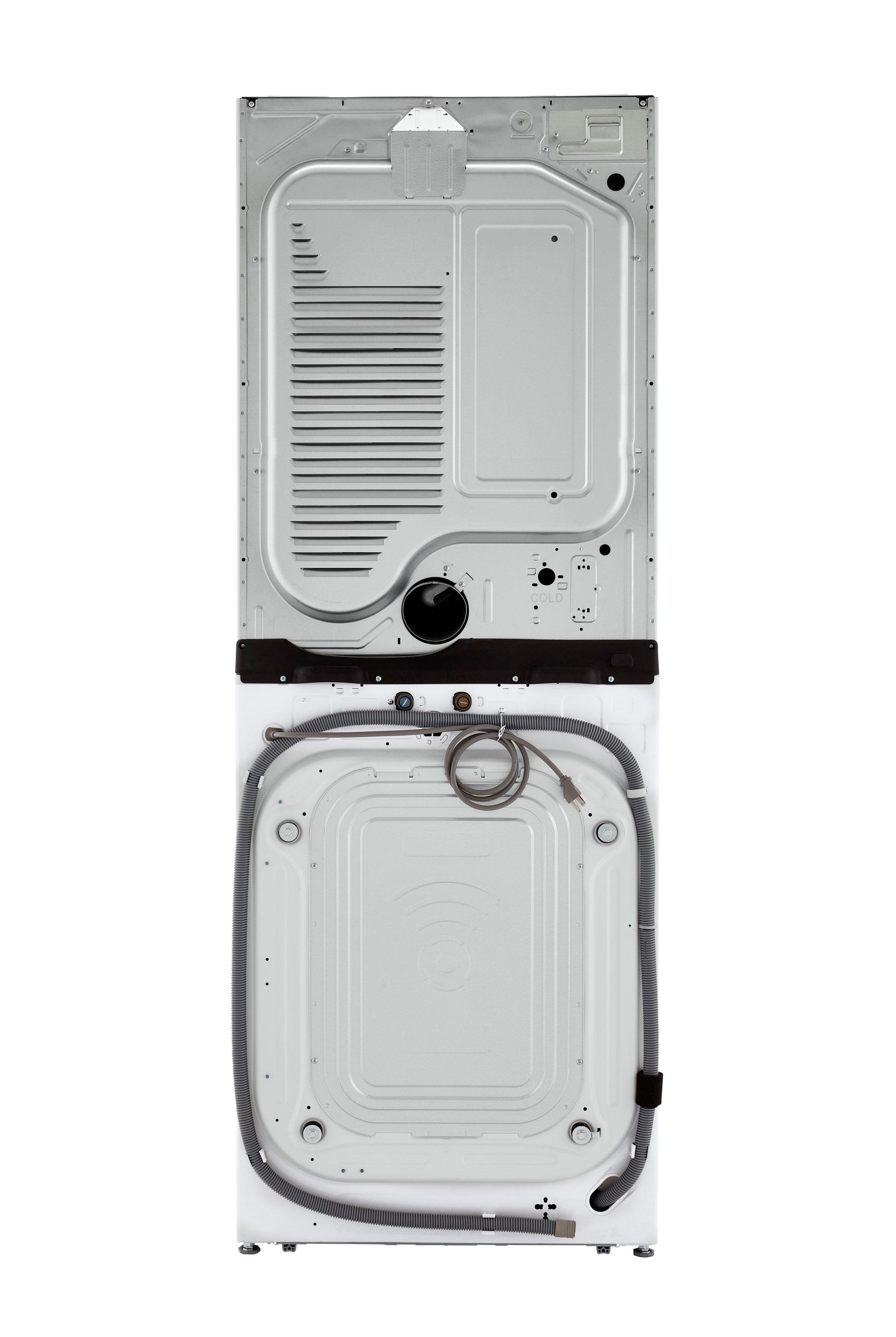 LG WKE100HWA 27 inch White WashTower™ with Center Control™ 4.5 cu. ft. Washer and 7.4 cu. ft. Electric Drye