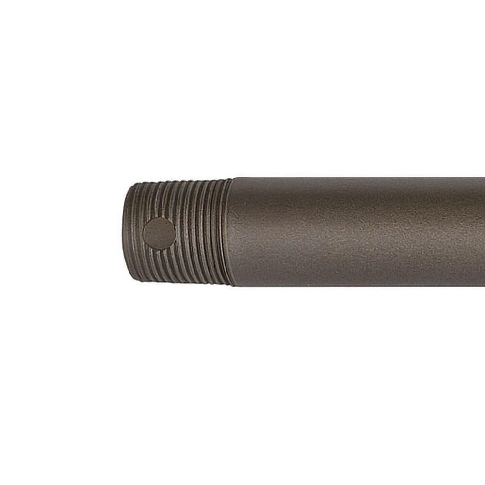 12-inch Metallic Matte Bronze Steel Ceiling Fan Downrod