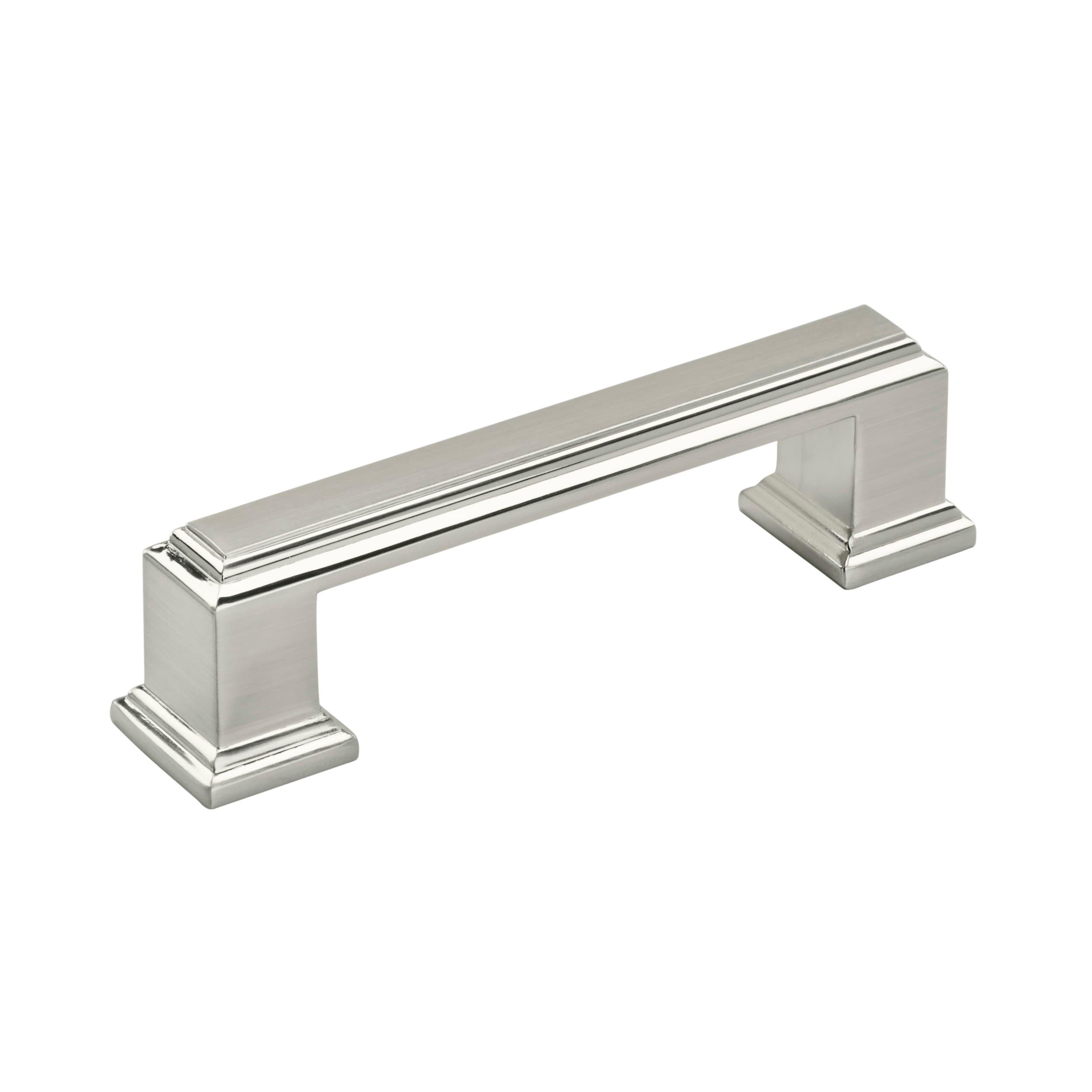 Amerock Appoint 3 inch (76mm) Center-to-Center Satin Nickel Cabinet Pull