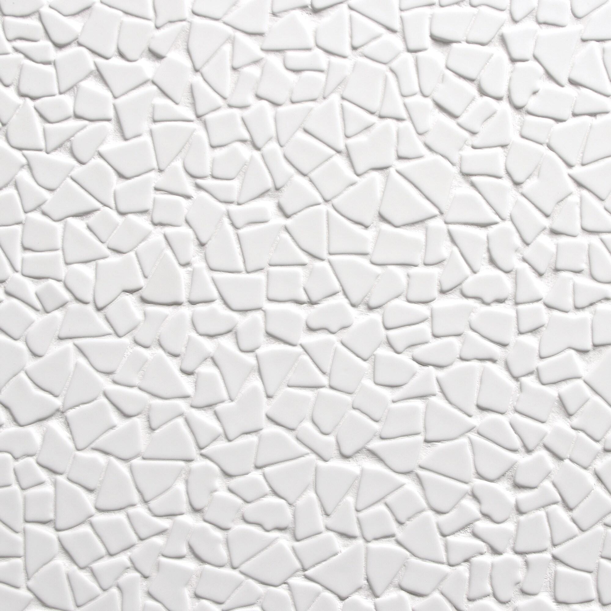 Sunwings 12" x 12" Pebble Recycled Glass Mosaic Floor & Wall Tile