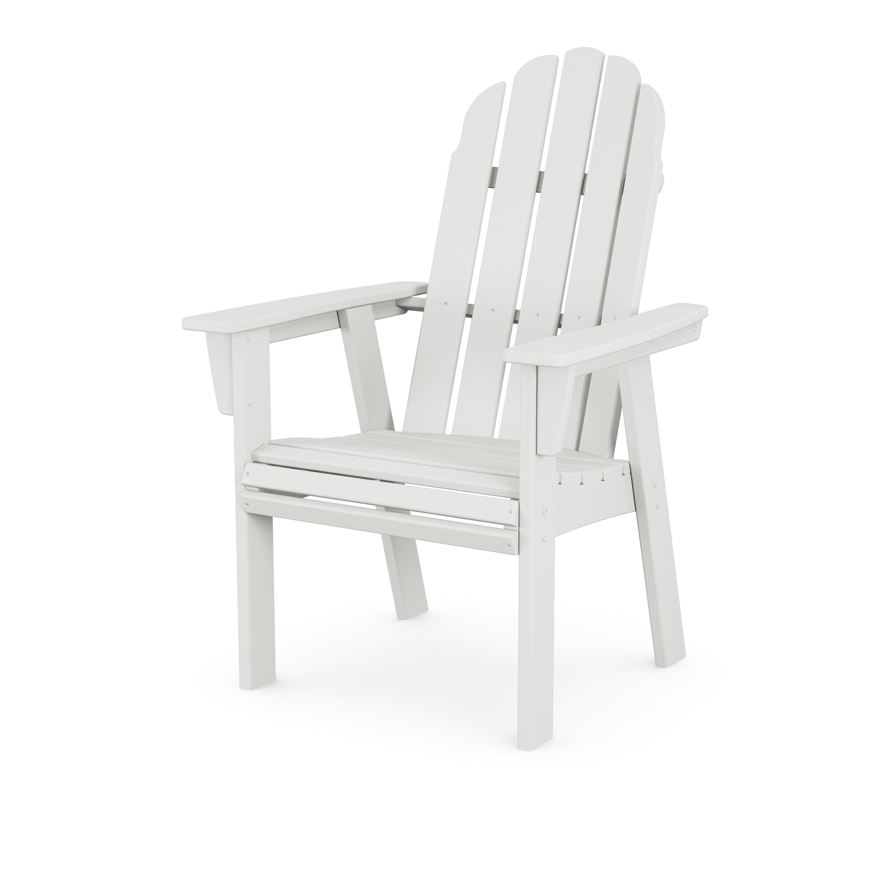 Highwood's 48" Round 5-pc Hamilton Dining Set - Dining Height, Outdoor, Eco-friendly, Synthetic Wood