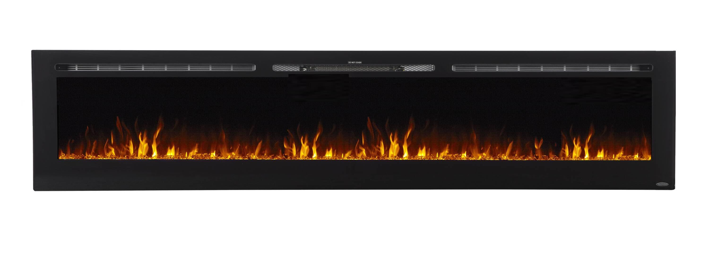 Touchstone The Sideline 100 80032 100" Recessed Electric Fireplace