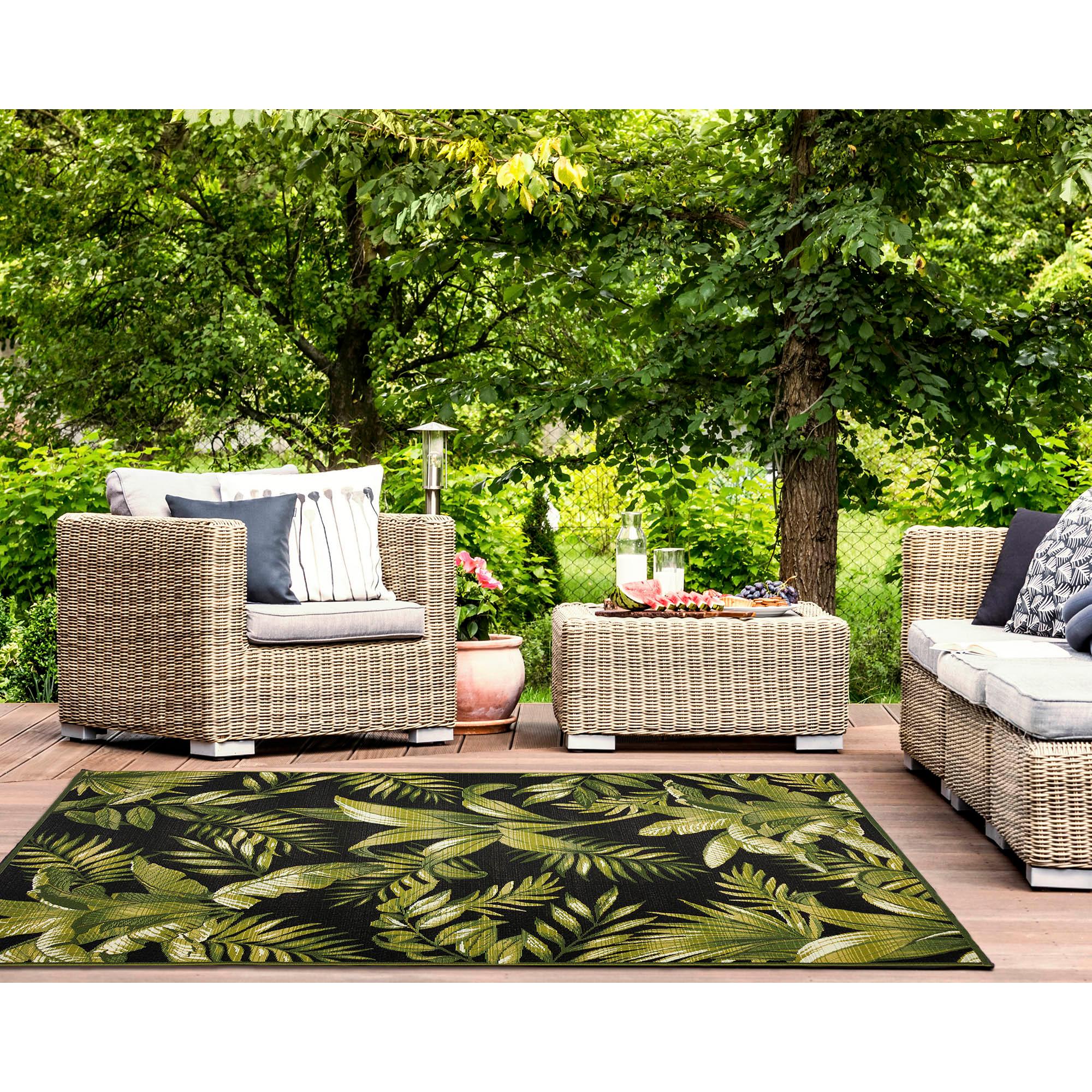 Liora Manne Marina Tides Indoor/Outdoor Rug Multi 2'7" x 4'3"