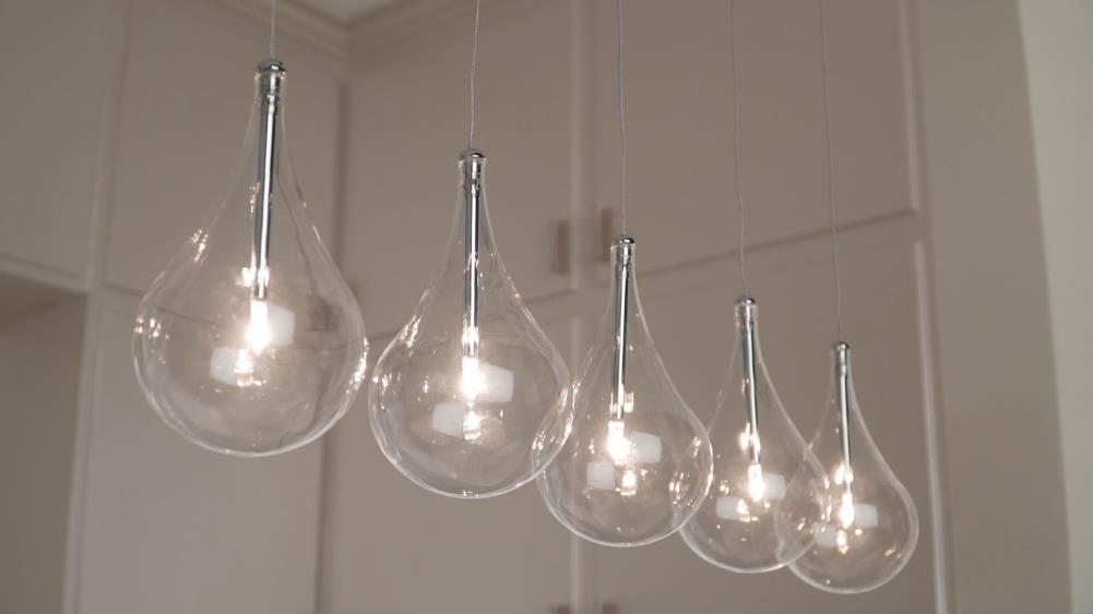 E23115-18-ET2 Lighting-Larmes-5 Light Pendant in Modern style-5 Inches wide by 8 inches high