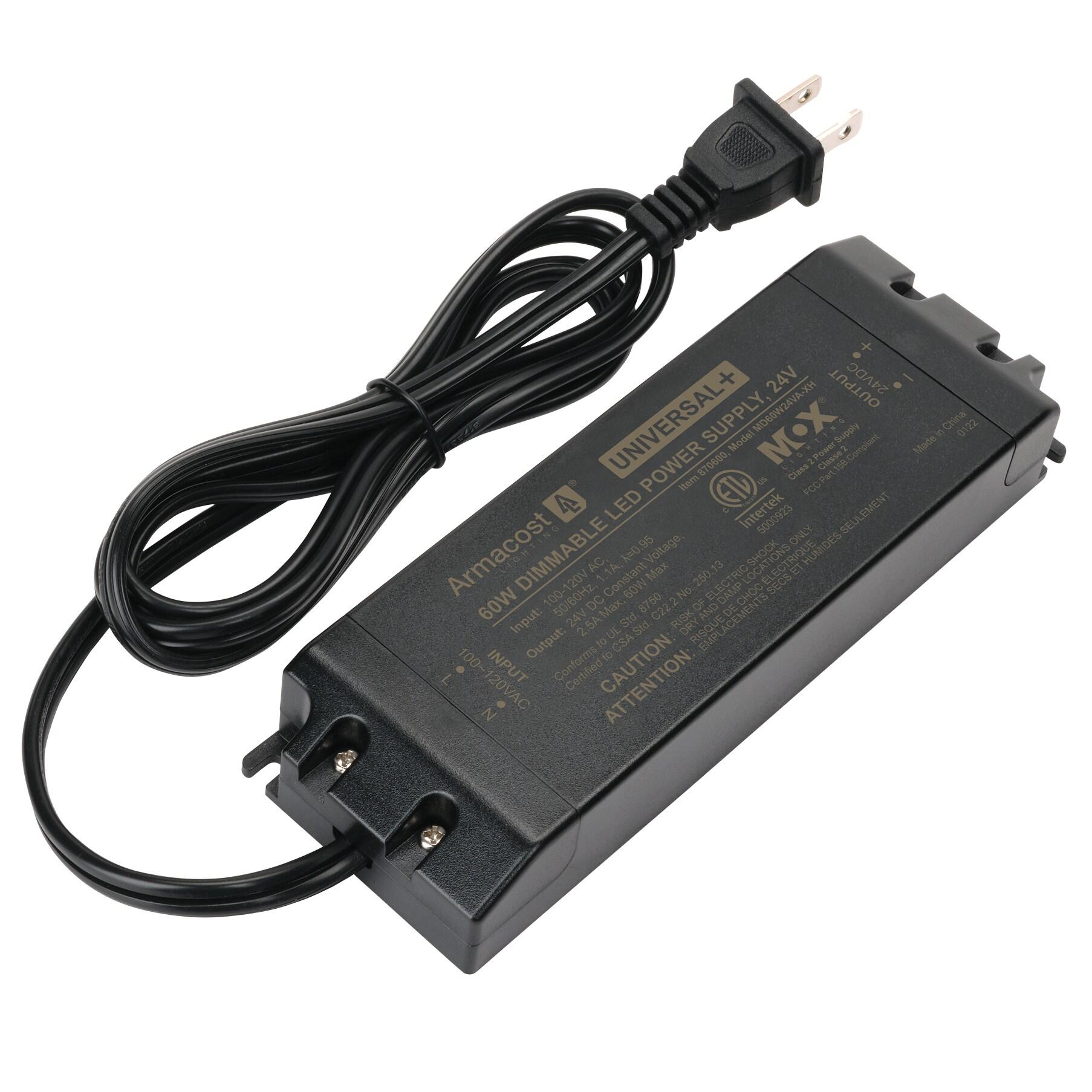 Universal+ Dimmable LED Driver 24V DC, Electronic Transformer