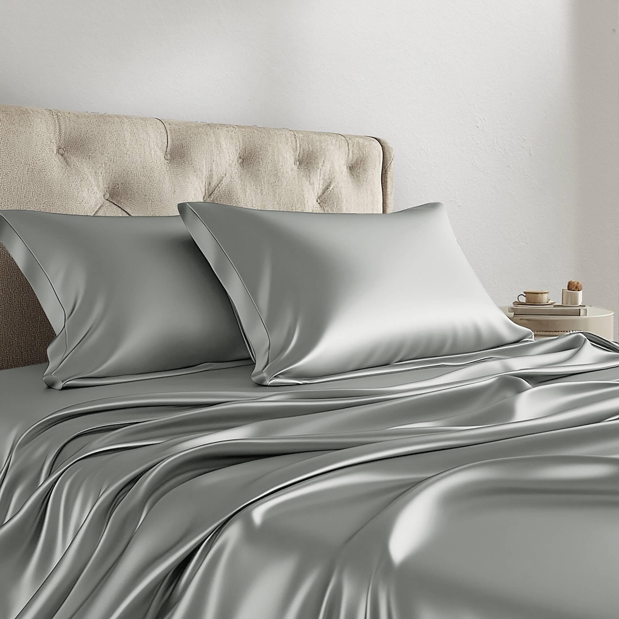 Madison Park Essentials Satin Luxury Sheet Set