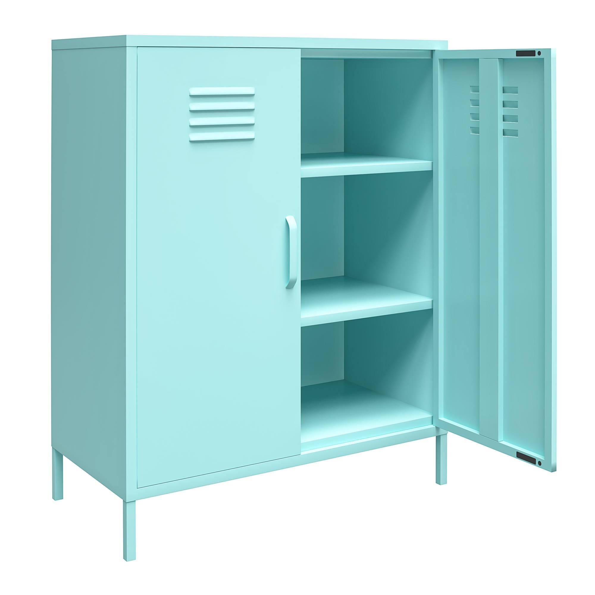 Cache 2 - Door Metal Accent Cabinet