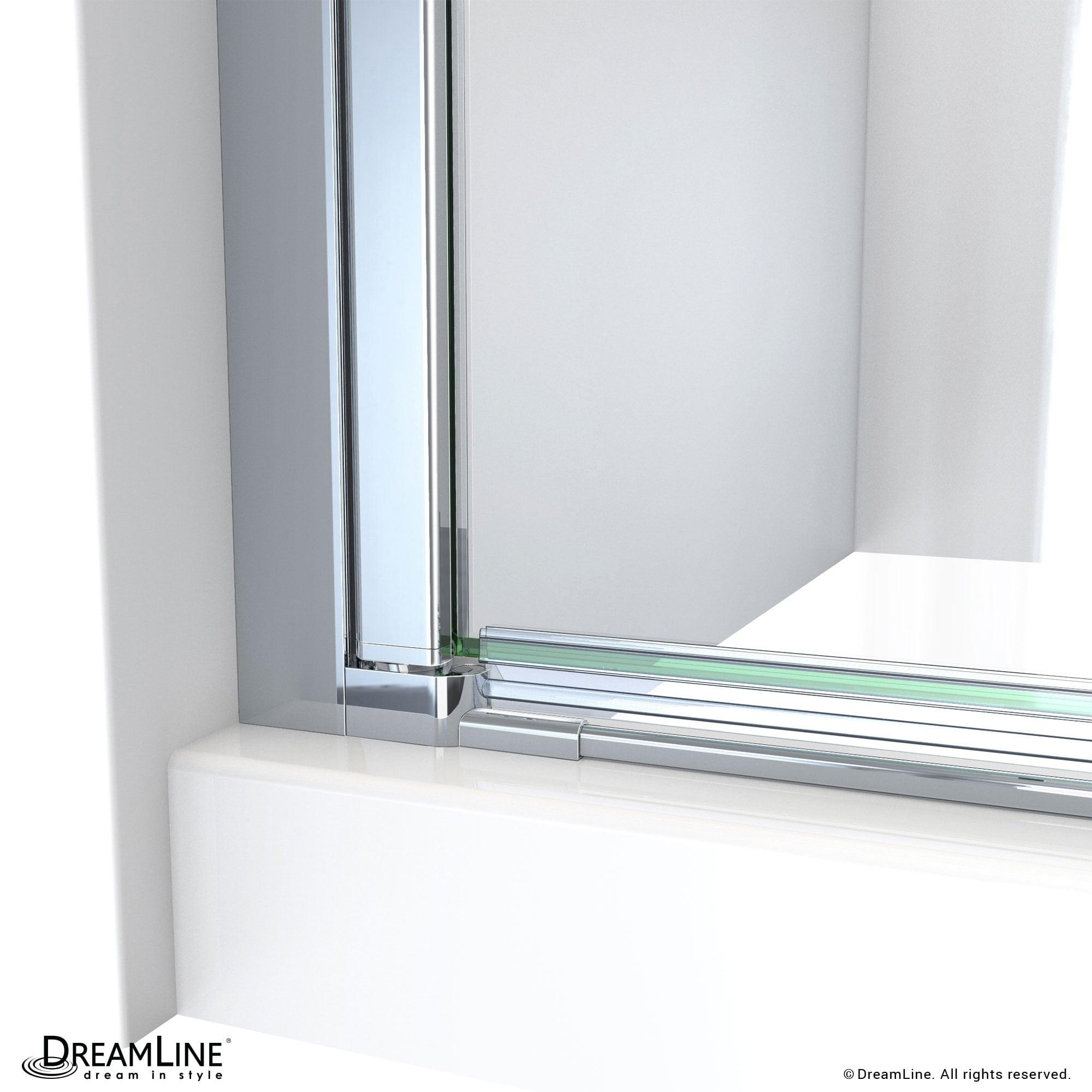 Aqua-Q Fold 29.5 W X 72 H Frameless Square Shower Door